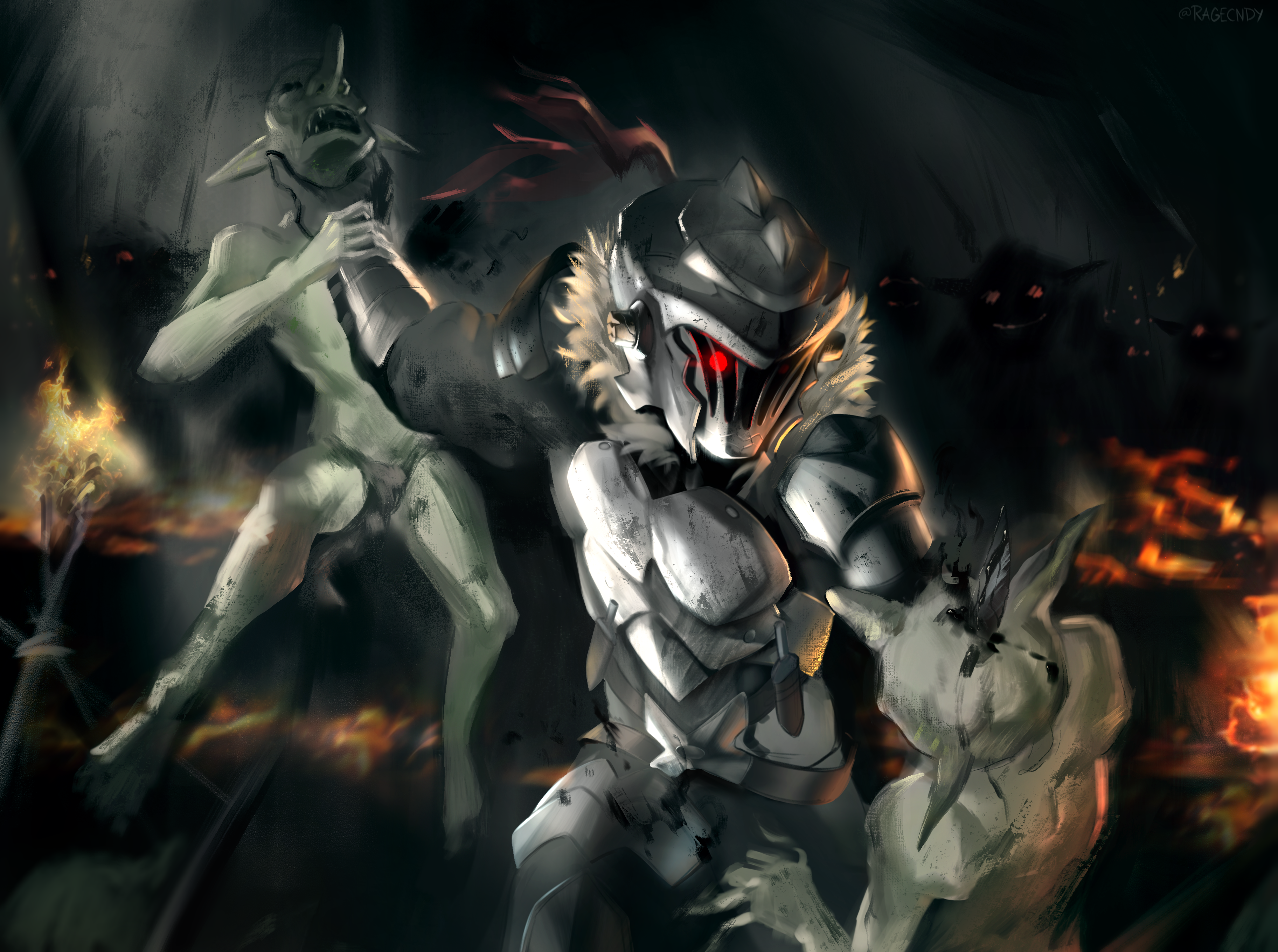 Goblin Slayer, goblin, fantasy art, HD Wallpaper
