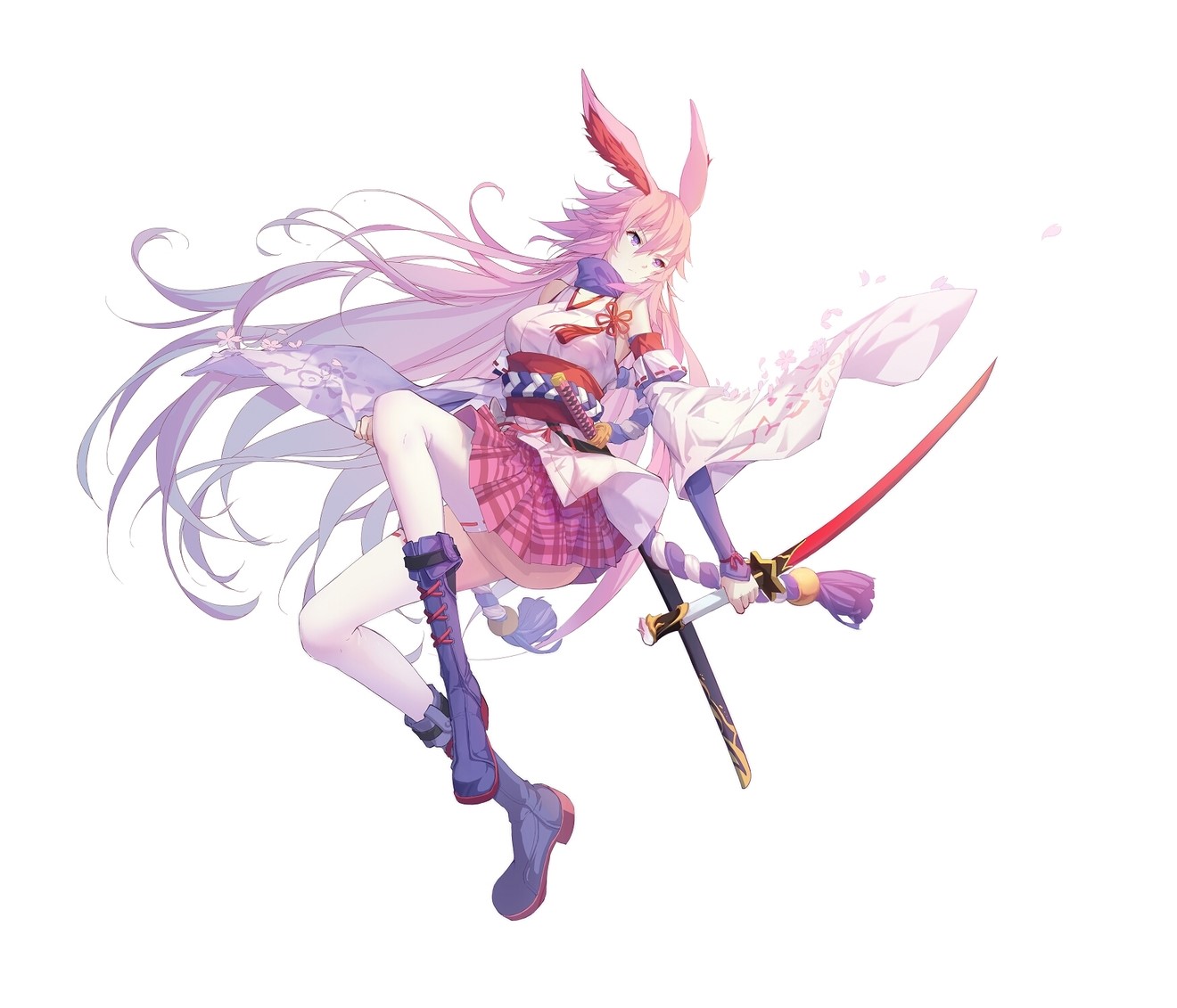 digital art, anime, anime girls, Yae Sakura, portrait display, vertical, 八重樱, artwork, 2D, HD Wallpaper