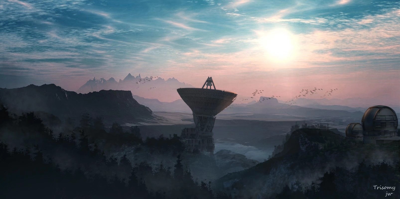 antenna, digital, artwork, HD Wallpaper