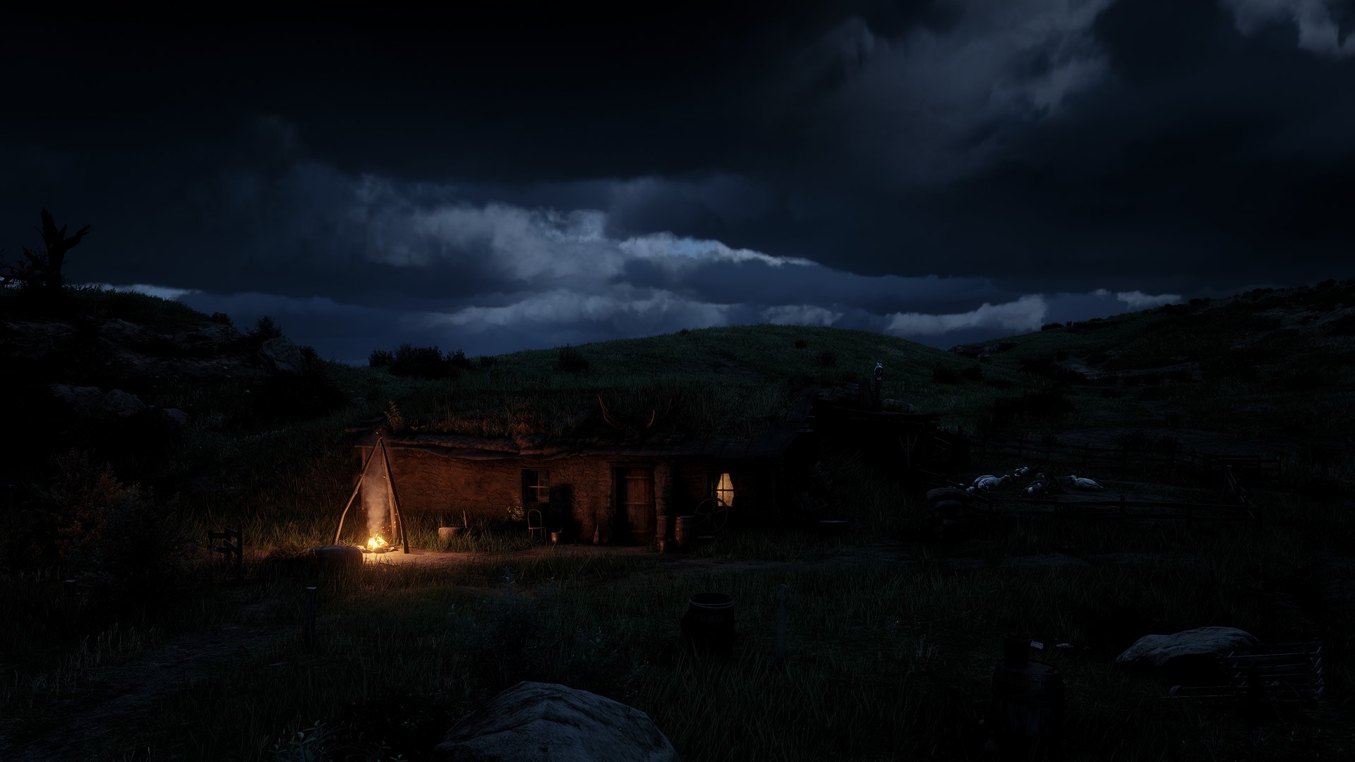 Red Dead Redemption 2, video games, screen shot, HD Wallpaper