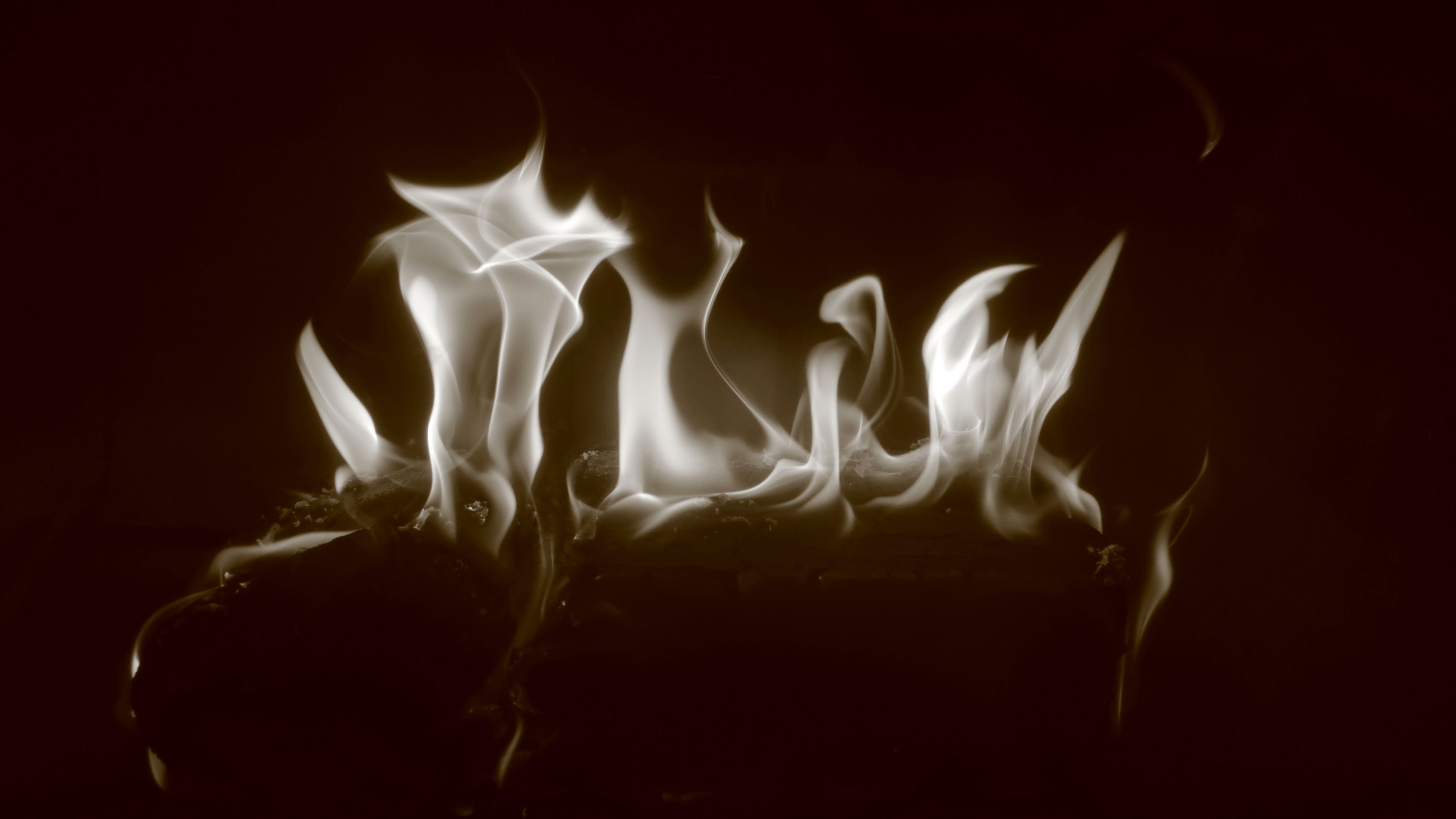 smoke, shroud, monochrome, 4k, HD Wallpaper