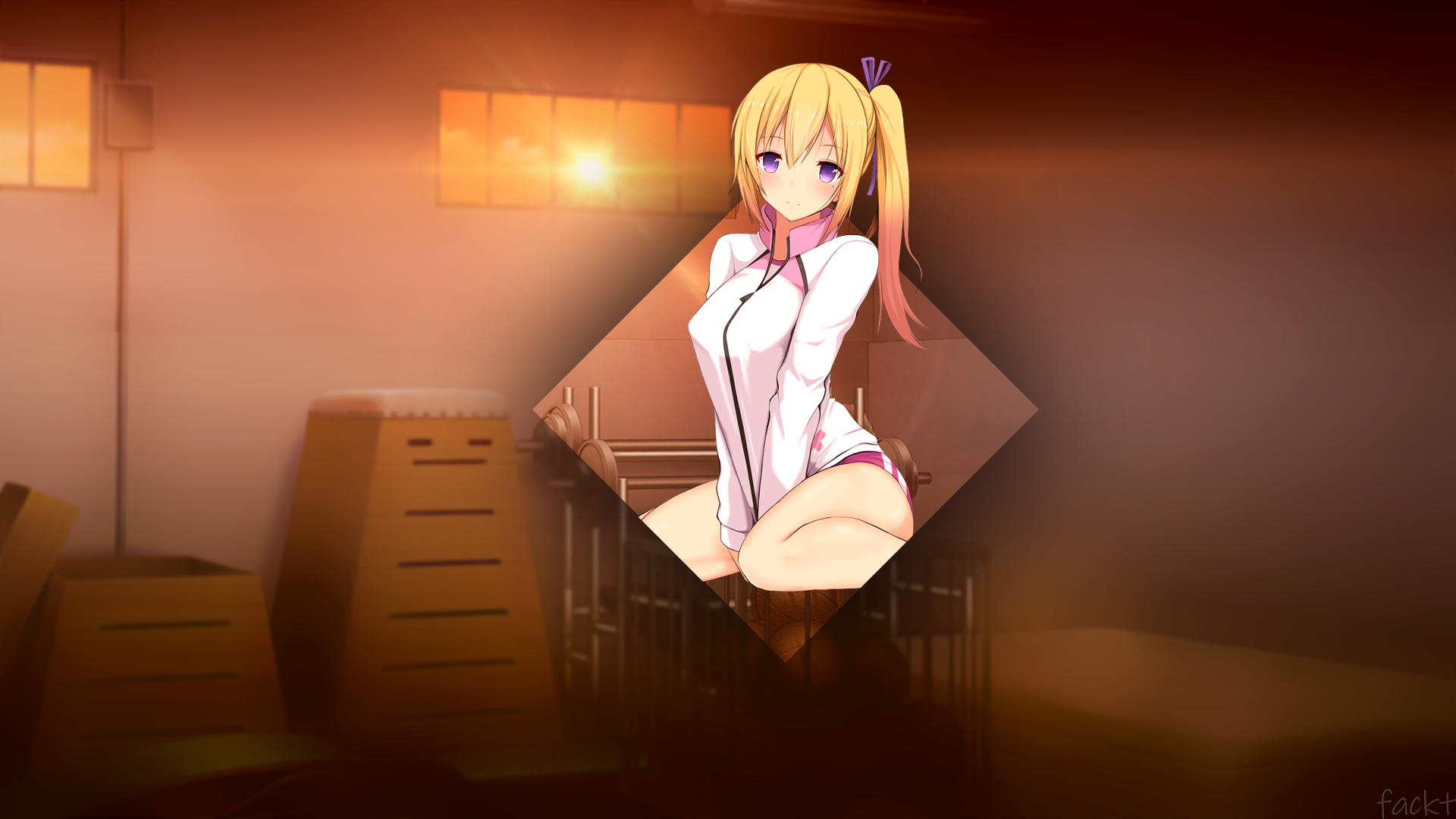 anime, anime girls, picture-in-picture, HD Wallpaper
