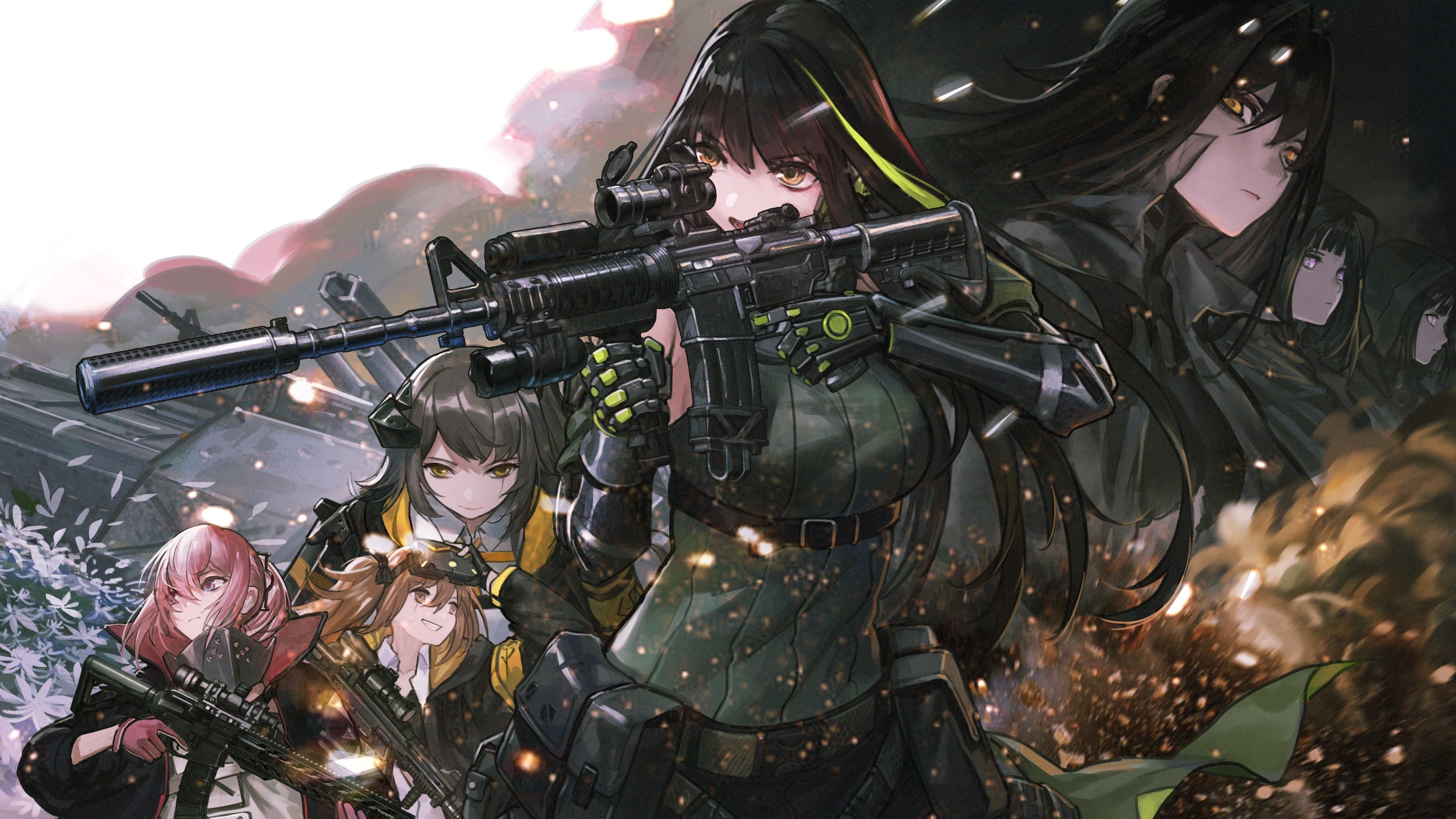 anime, anime girls, digital art, artwork, 2D, portrait, Girls Frontline, HD Wallpaper