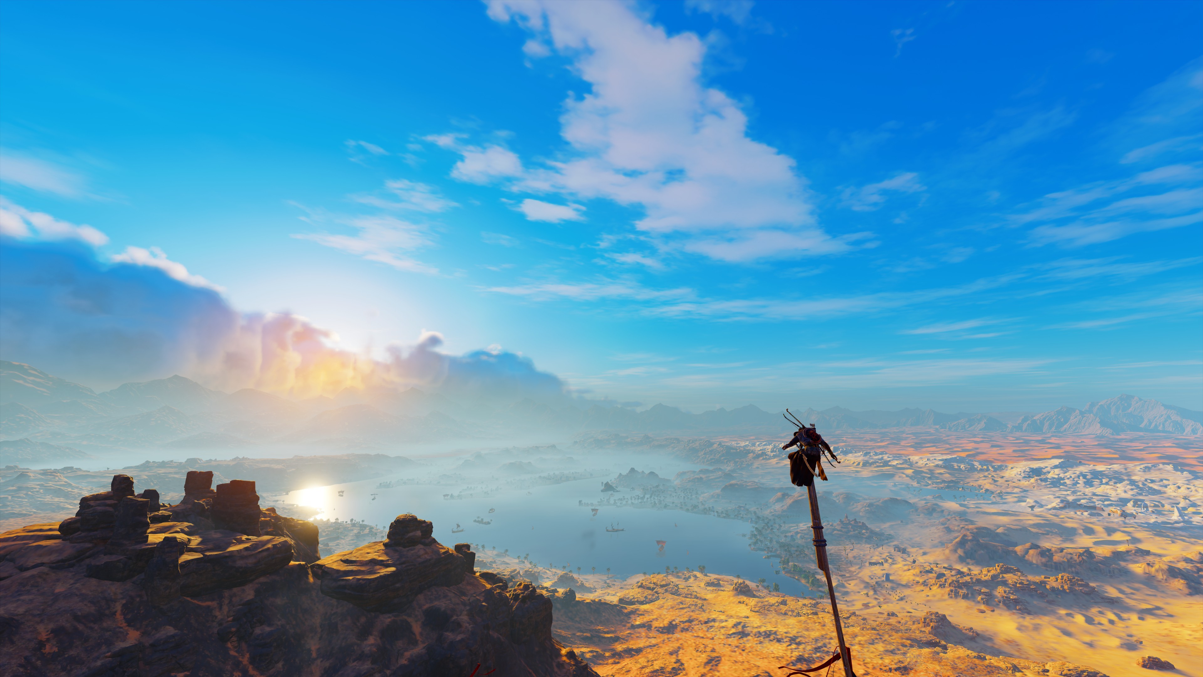 Assassins Creed: Origins, screen shot, video games, HD Wallpaper