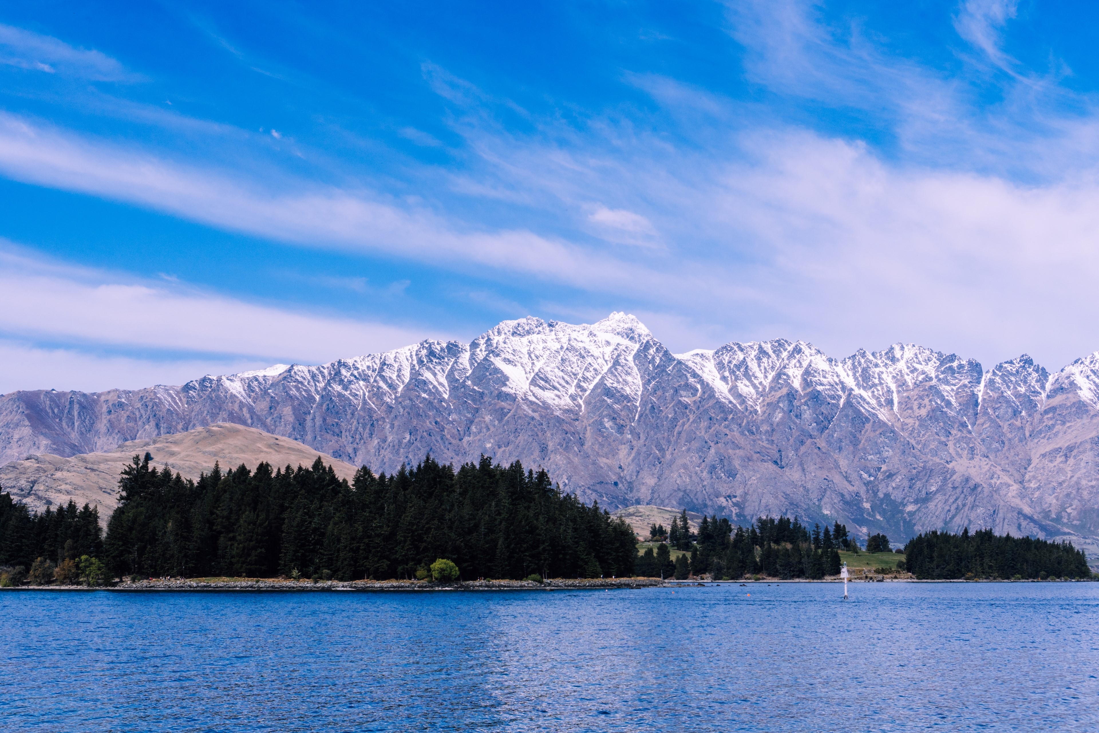 New Zealand, Queenstown, mountains, nature, sky, HD Wallpaper