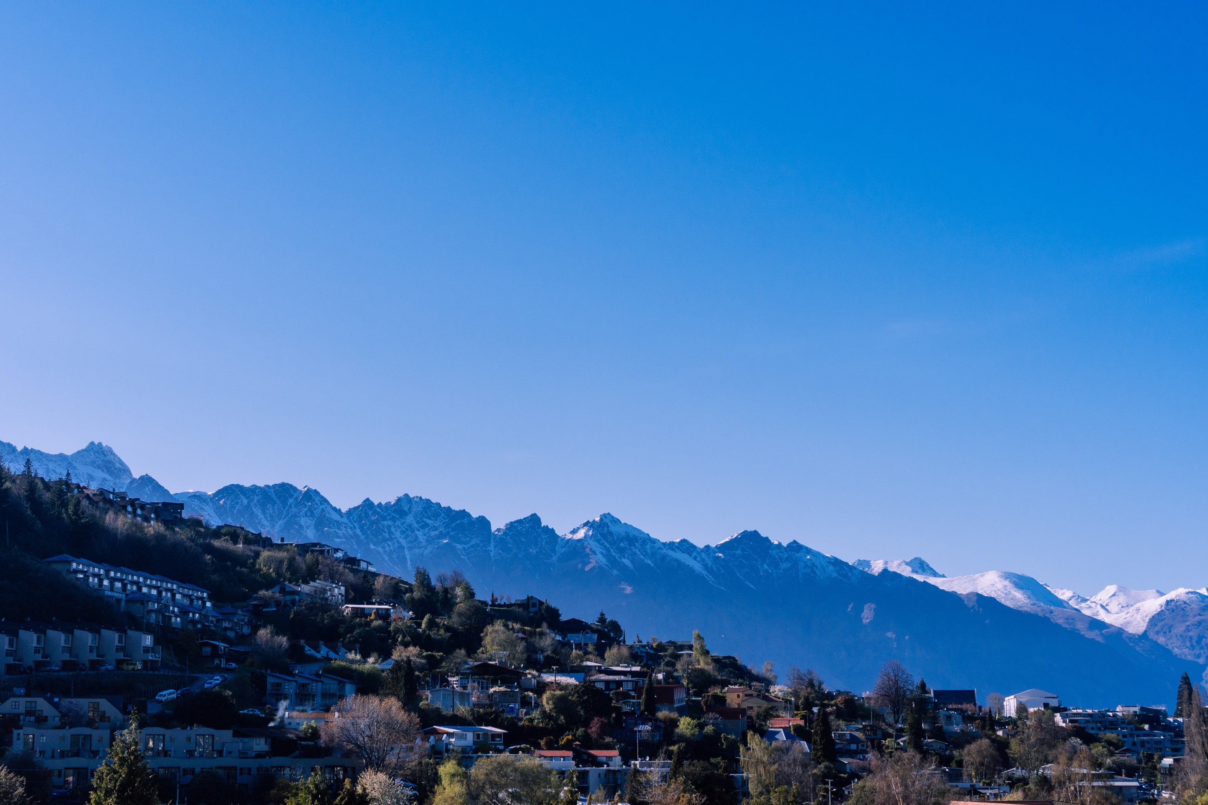 New Zealand, Queenstown, mountains, nature, HD Wallpaper