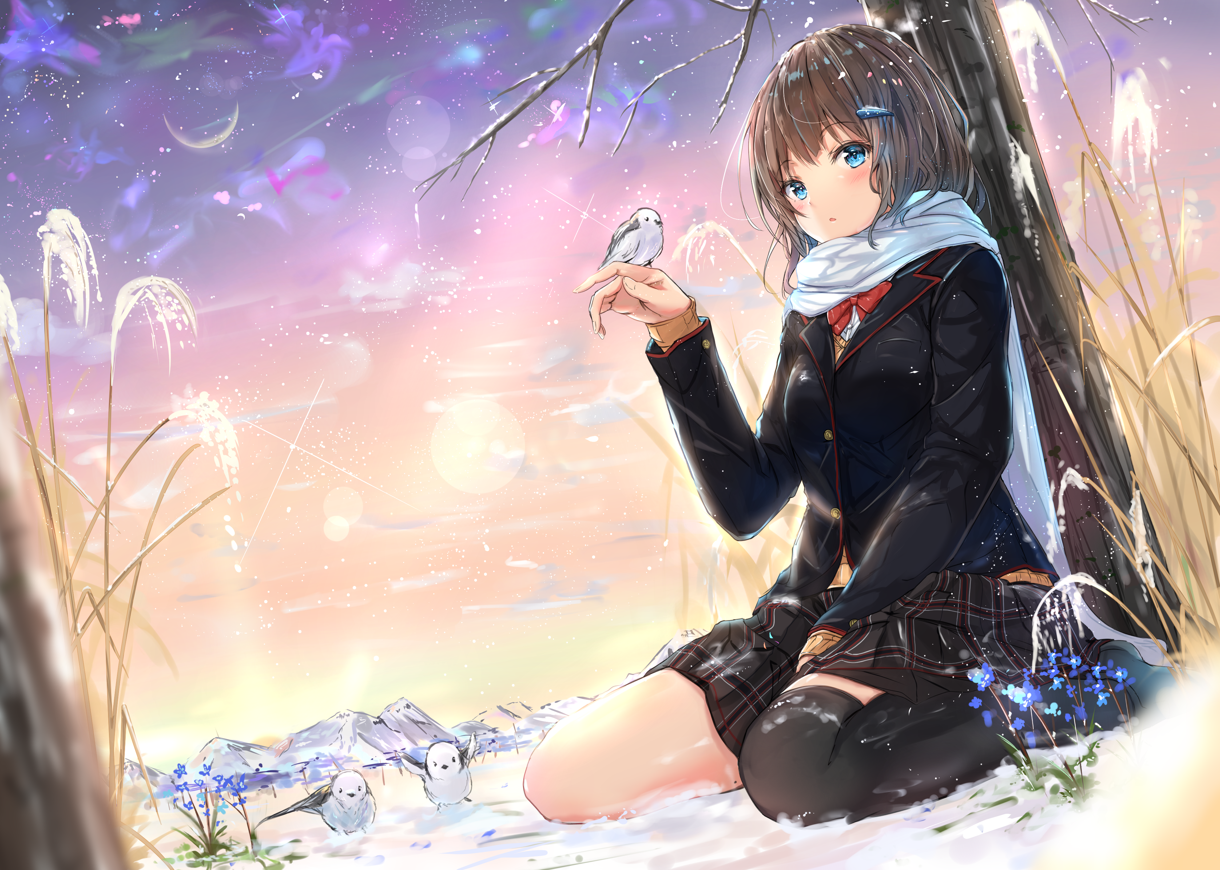 anime, anime girls, digital art, artwork, 2D, HD Wallpaper