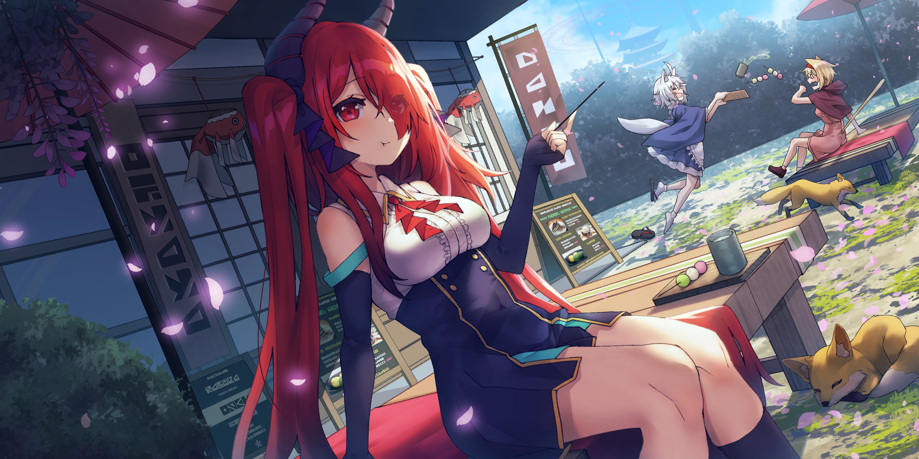 anime, anime girls, digital art, 2D, artwork, portrait, HD Wallpaper