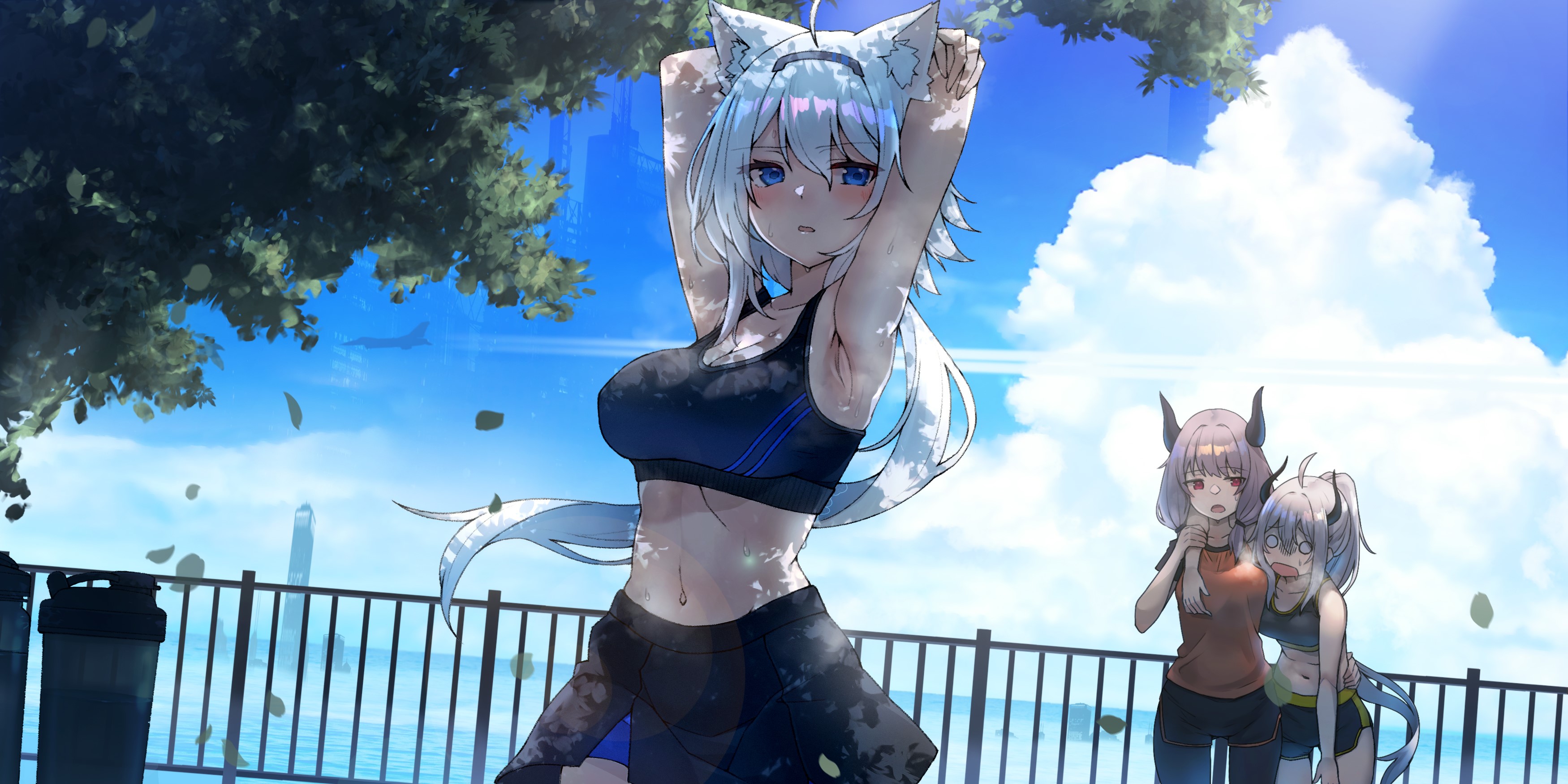 anime, anime girls, digital art, 2D, artwork, portrait, HD Wallpaper
