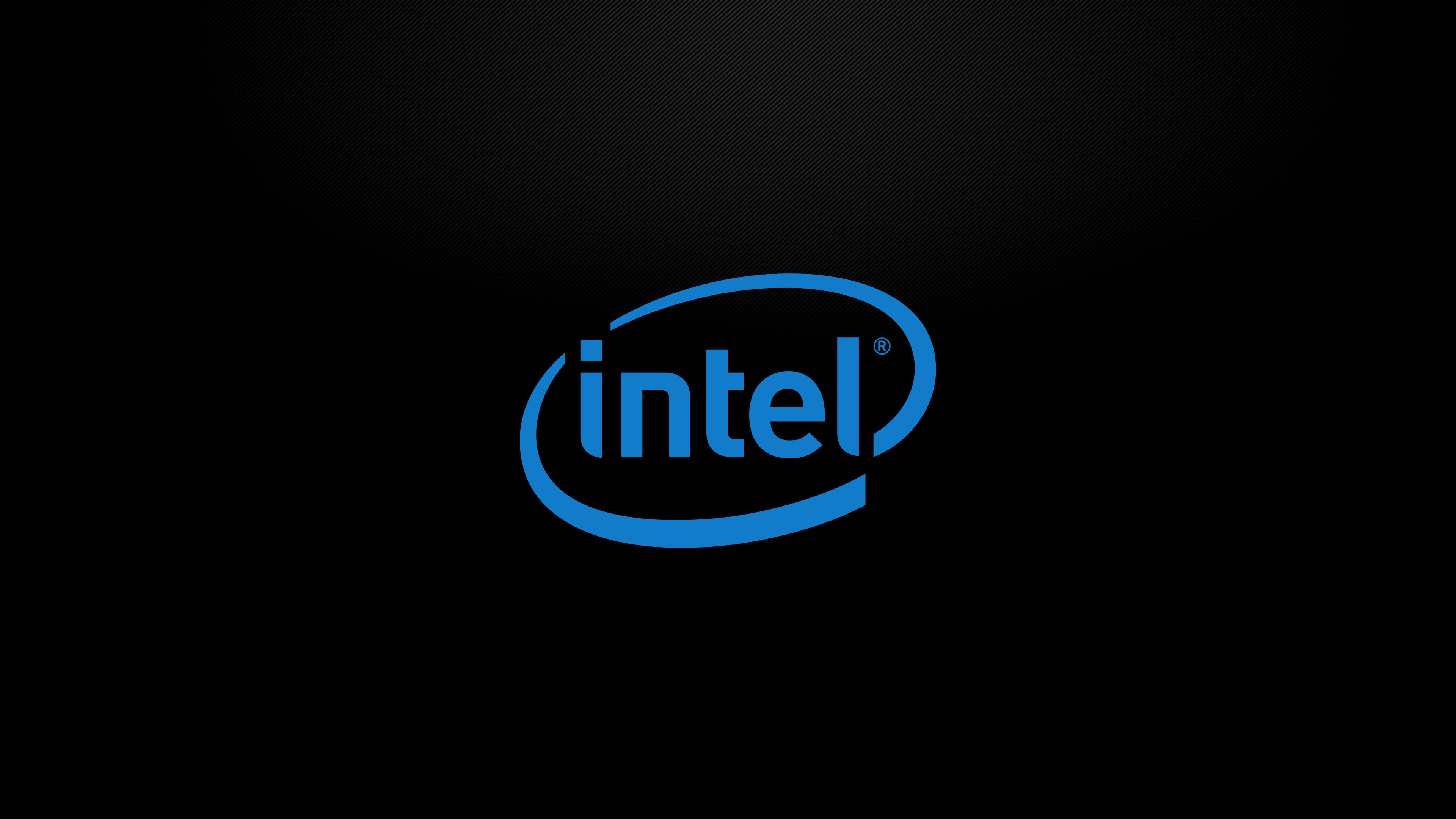 Intel, logo, minimalism, simple background, HD Wallpaper