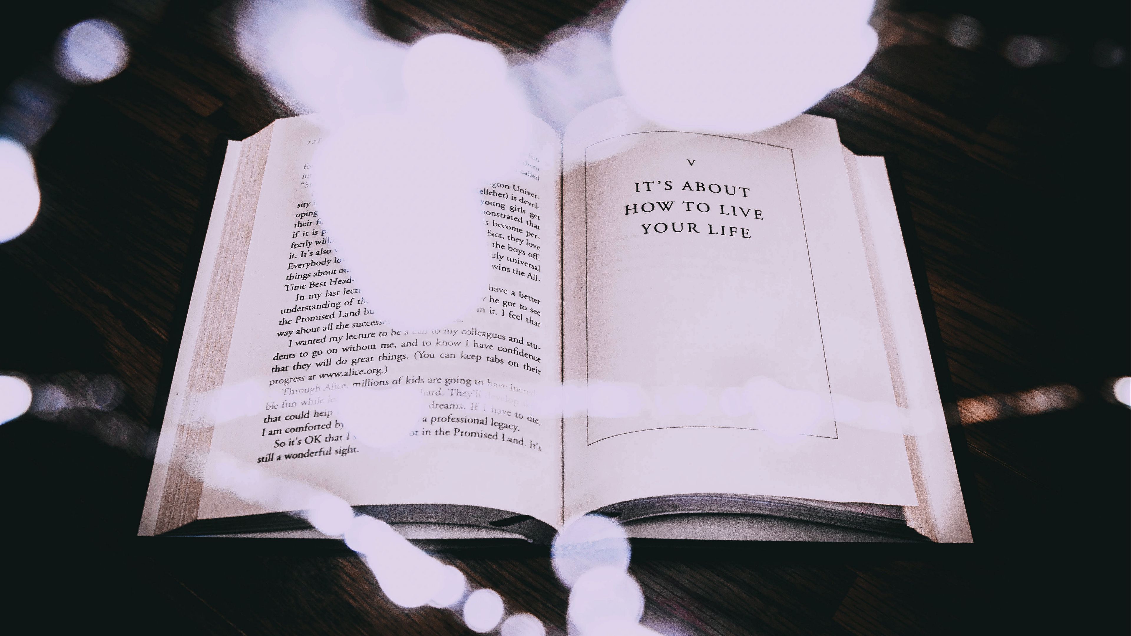 book, motivation, inscription, text, life, 4k, HD Wallpaper