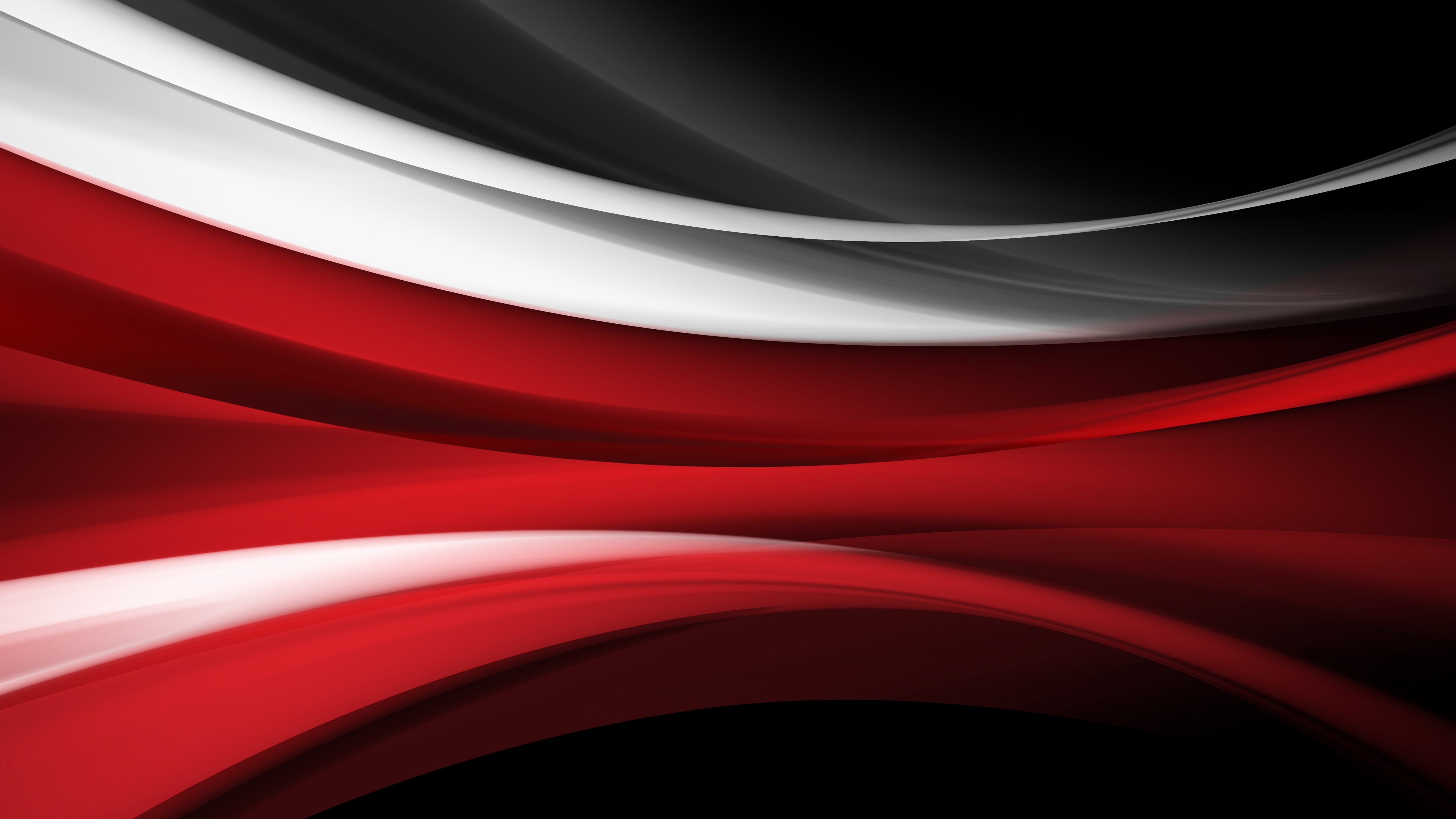 abstract, 3D Abstract, vector graphics, black background, HD Wallpaper