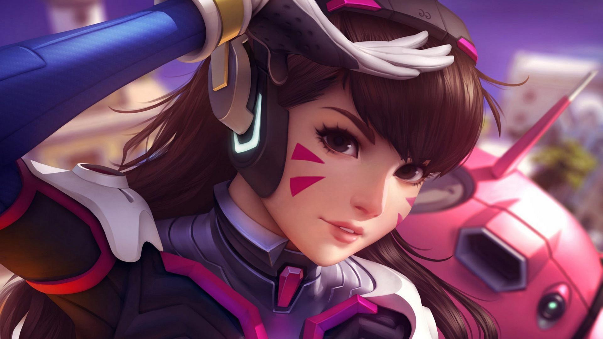 D.Va (Overwatch), Overwatch, tsuaii, HD Wallpaper