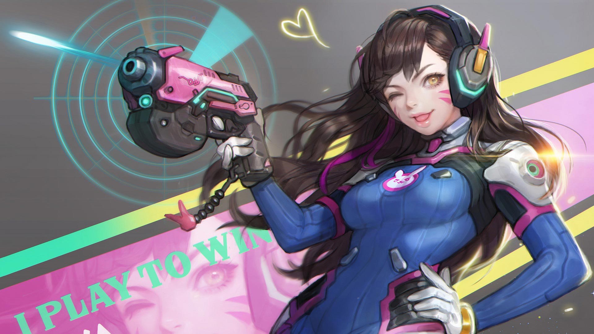 D.Va (Overwatch), Overwatch, bodysuit, HD Wallpaper