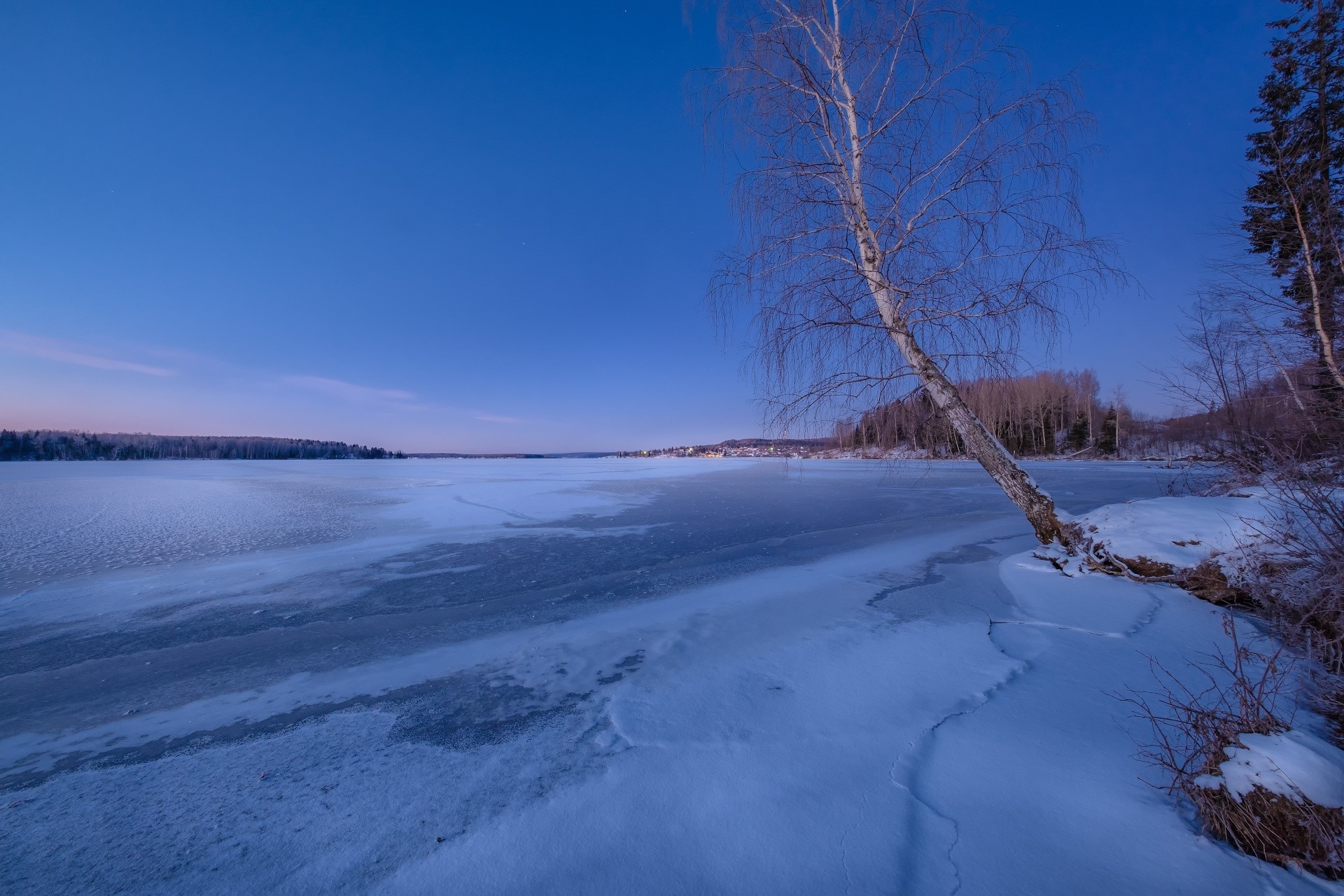 cold, winter, nature, HD Wallpaper