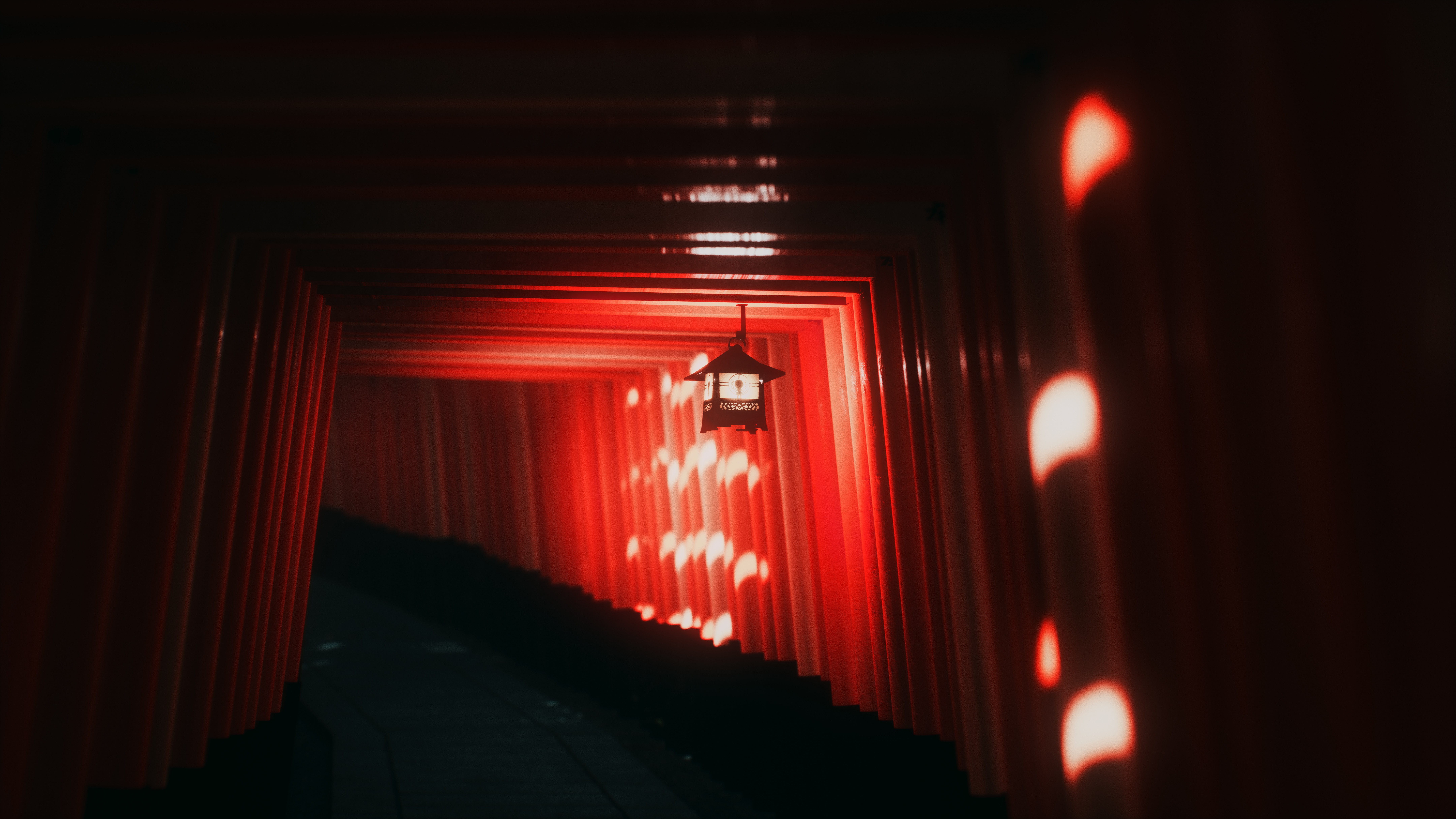 screen shot, video games, Explore Fushimi Inari, Fushimi Inari-taisha, torii, red, HD Wallpaper