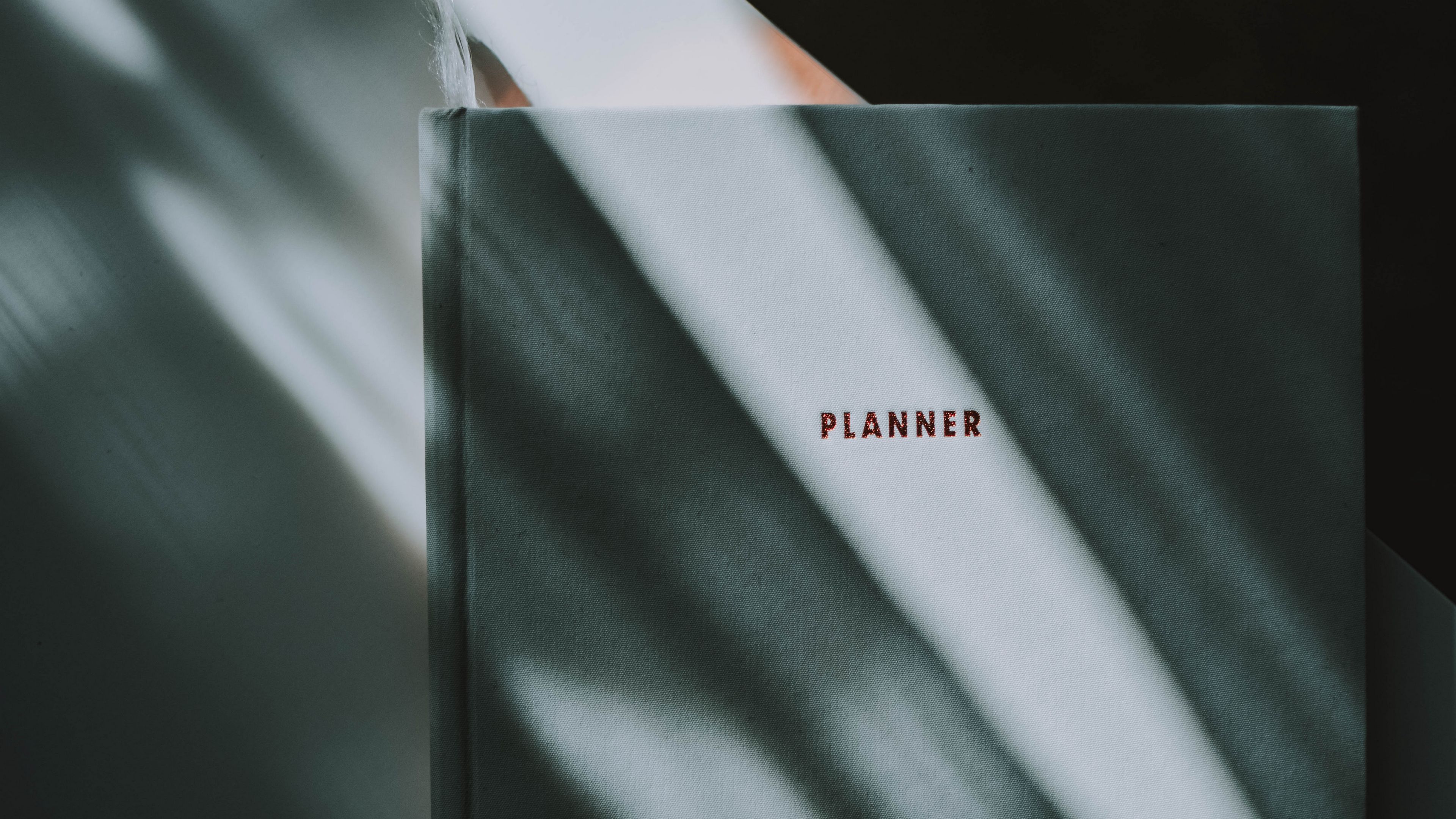 notepad, inscription, planning, shadow, 4k, HD Wallpaper