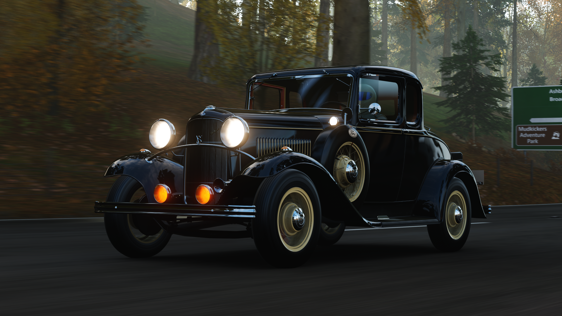 Forza, car, Ford Model B, Ford, buggy, video games, screen shot, HD Wallpaper