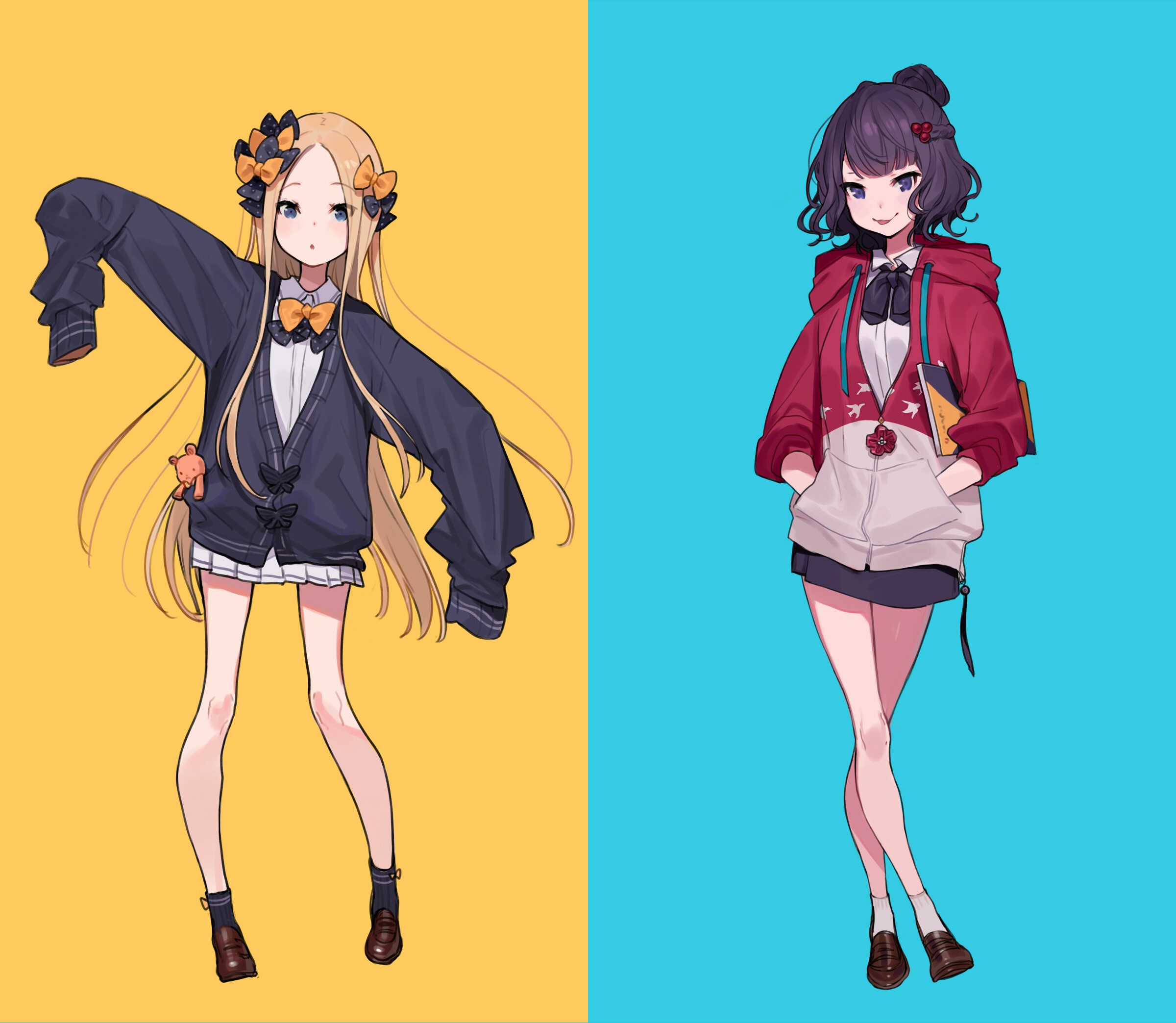 anime, anime girls, digital art, artwork, 2D, portrait, HD Wallpaper