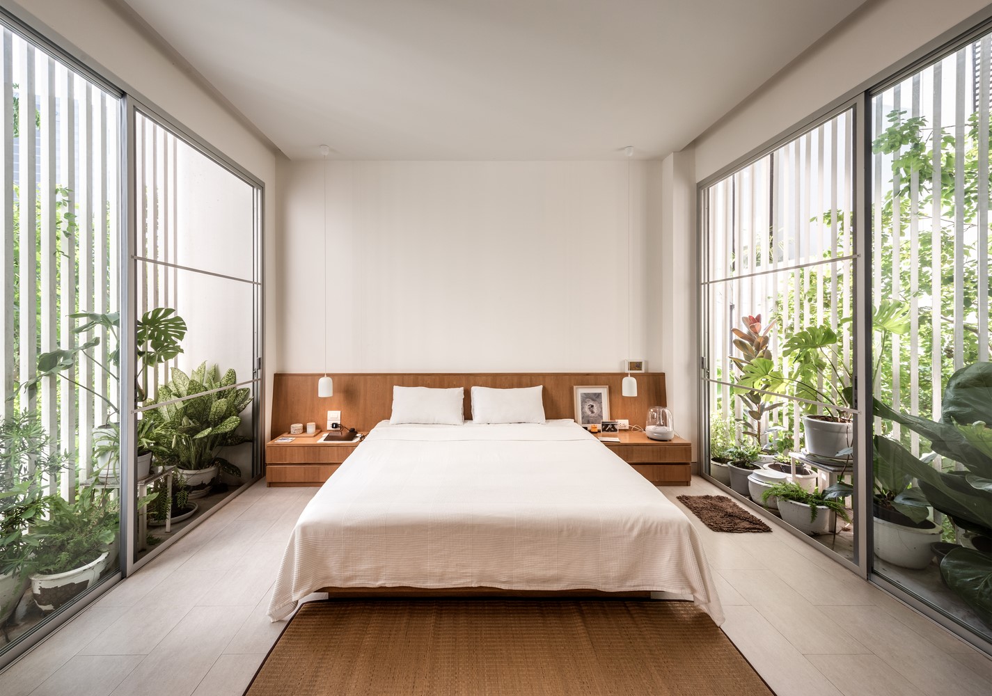 architecture, modern, house, houseplant, plants, overgrown, HD Wallpaper