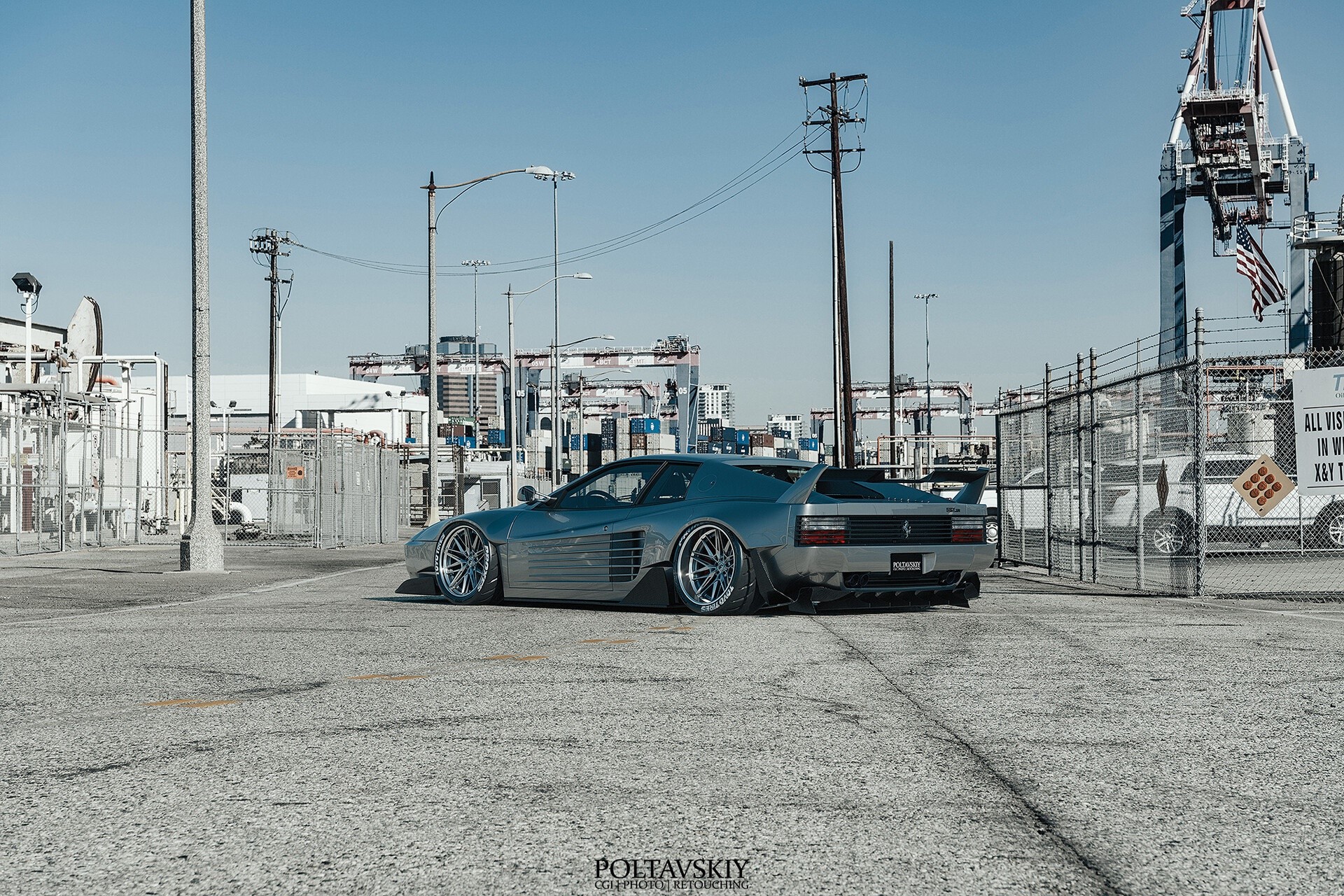 car, vehicle, silver cars, Ferrari, Ferrari Testarossa 512 TR, HD Wallpaper