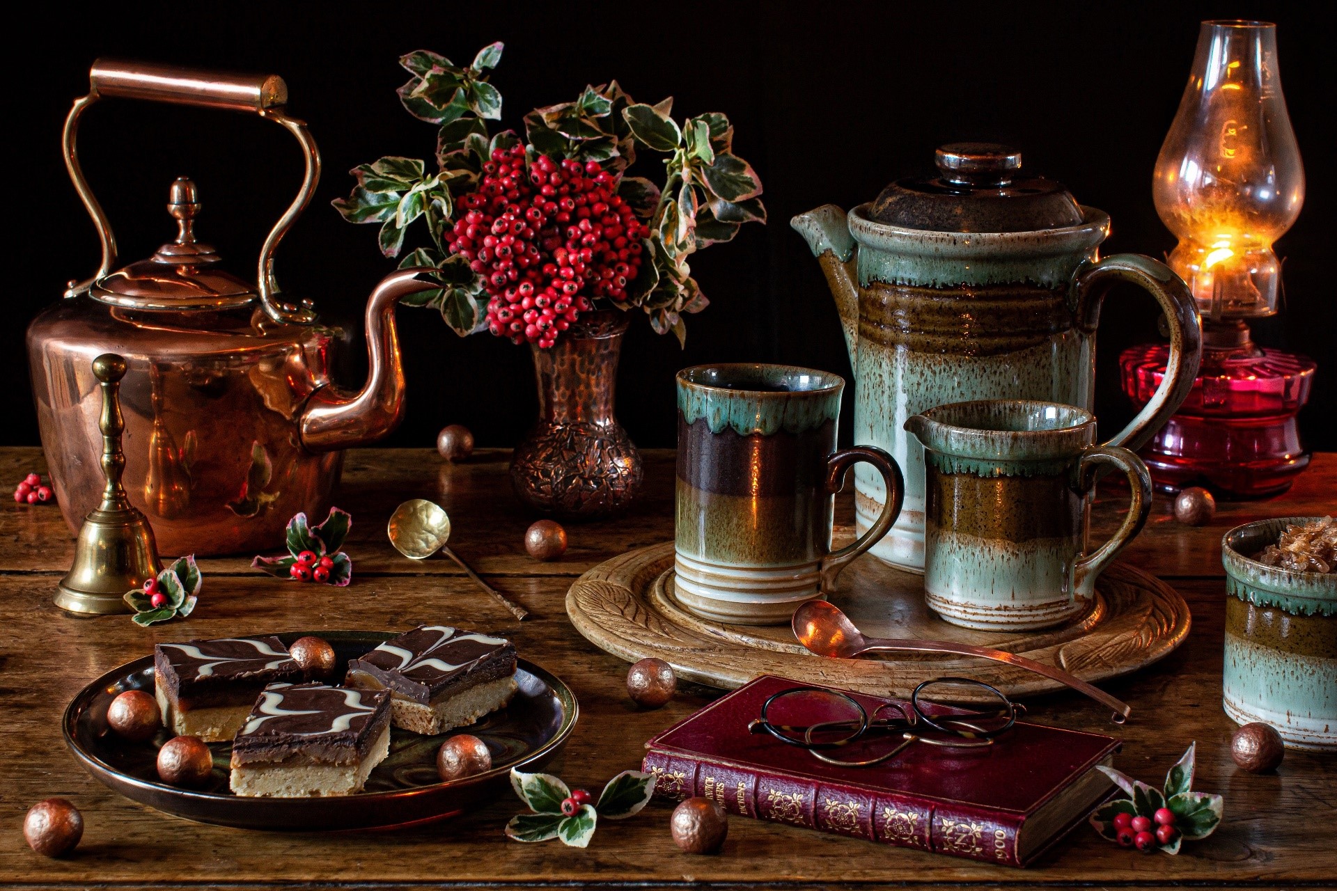 still life, cake, food, sweets, HD Wallpaper