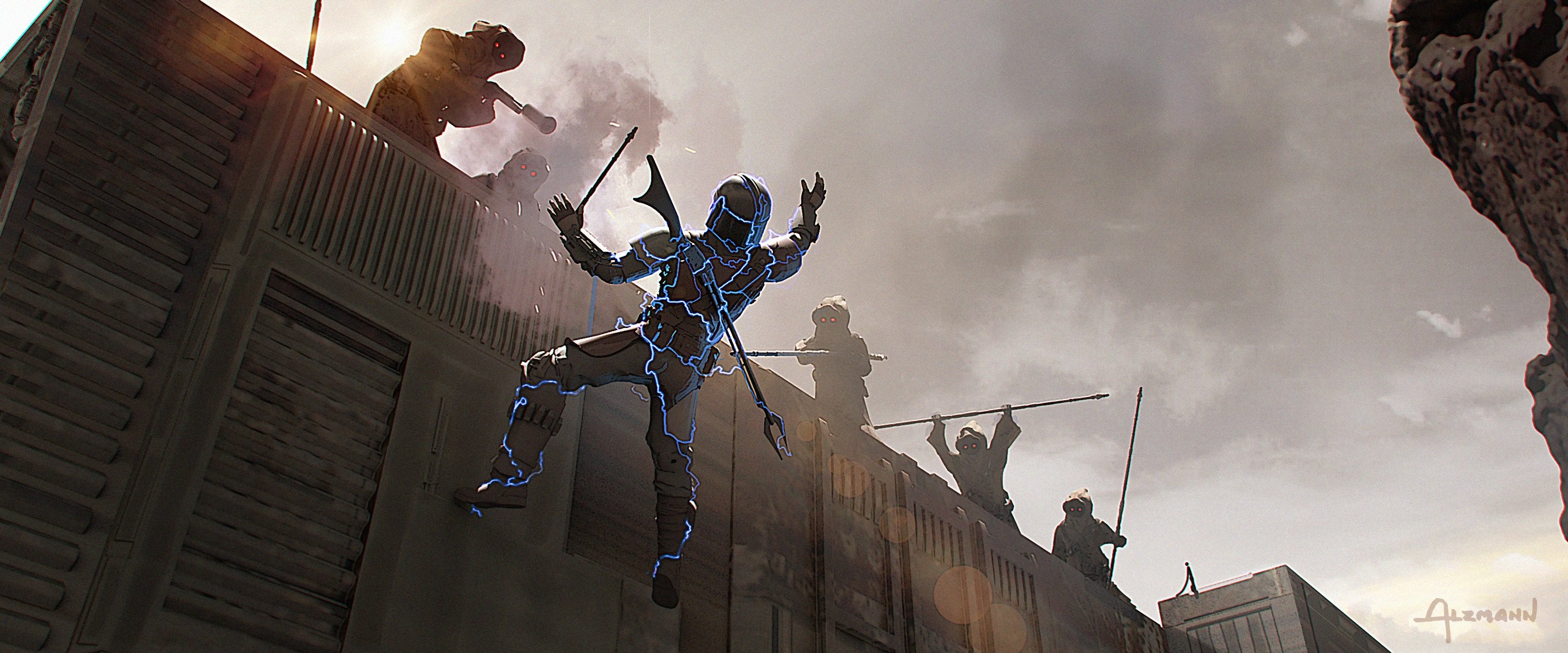 The Mandalorian, tv series, concept art, Jawas, HD Wallpaper