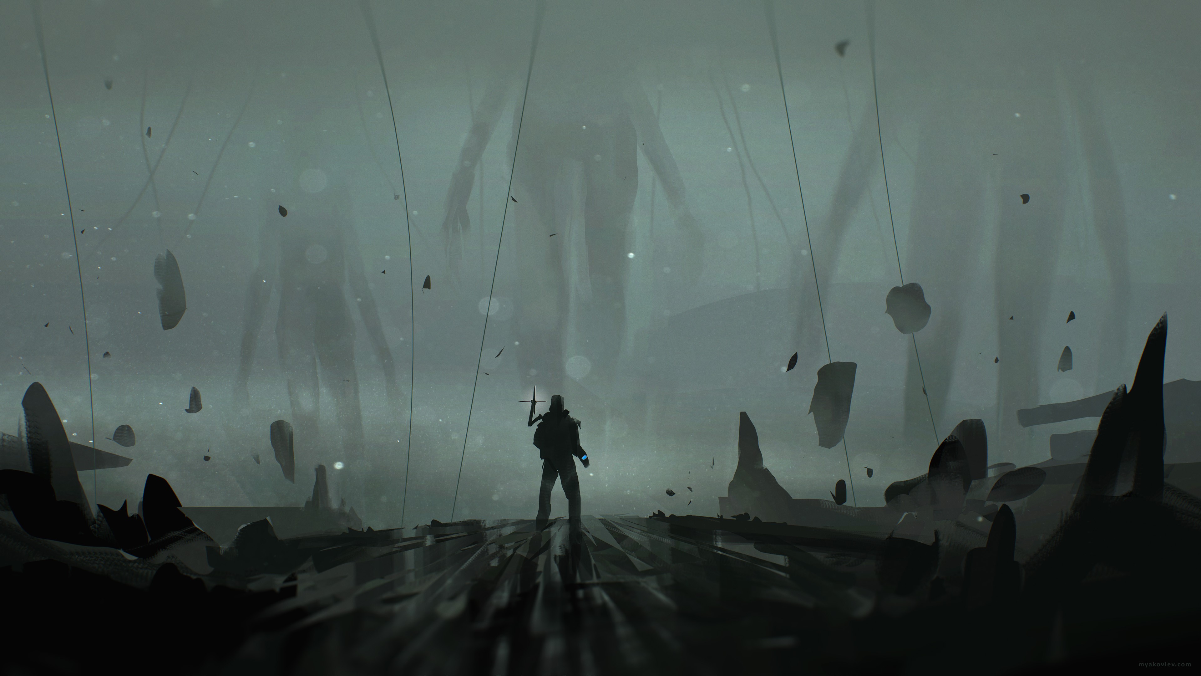 Death Stranding, game art, video game art, video games, Hideo Kojima, 2019 (Year), HD Wallpaper