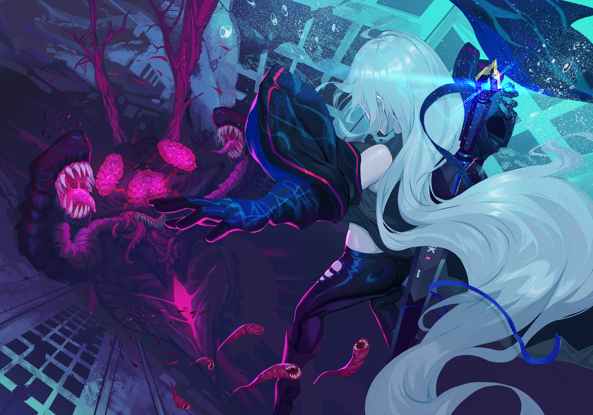 anime girls, Skadi(Arknights), Arknights, HD Wallpaper