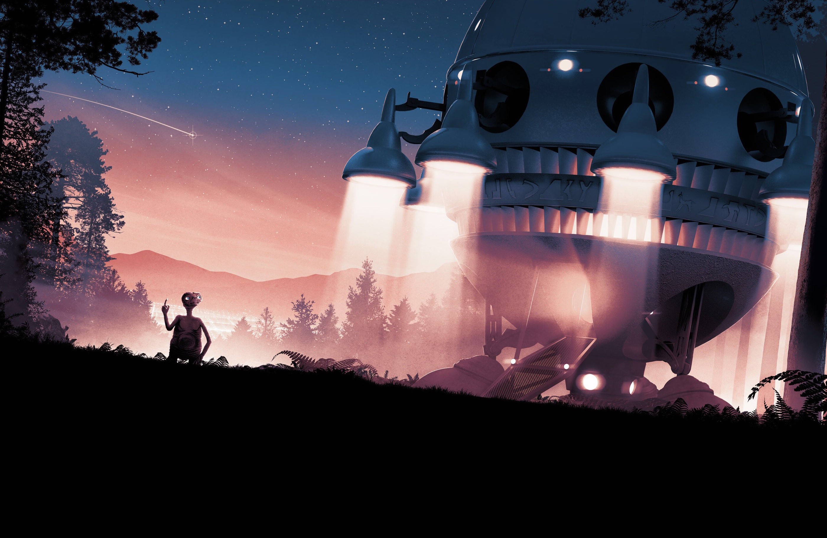 E.T., 1982 (Year), movies, artwork, HD Wallpaper