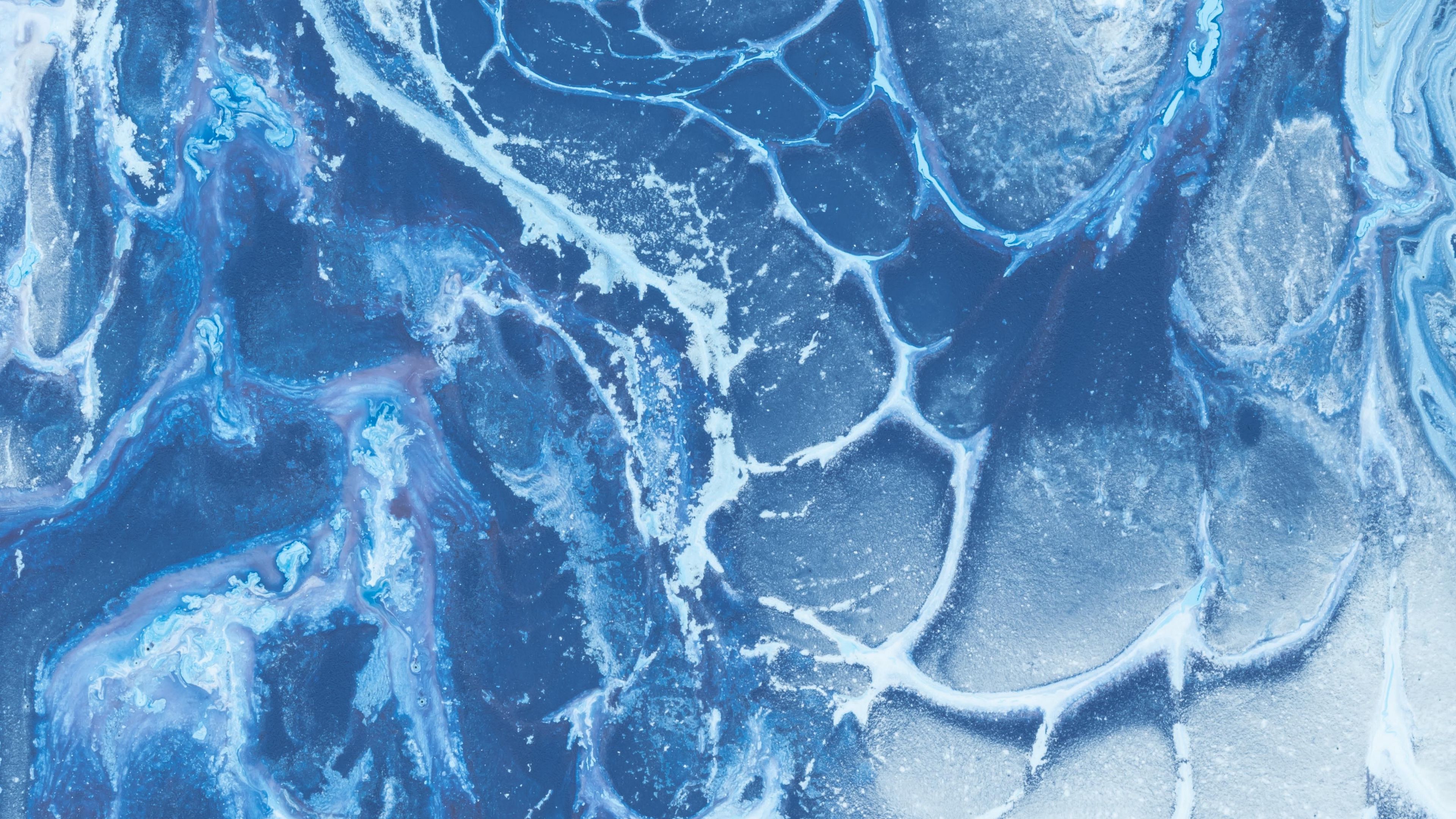 surface, embossed, paint, ice, patterns, texture, 4k, HD Wallpaper