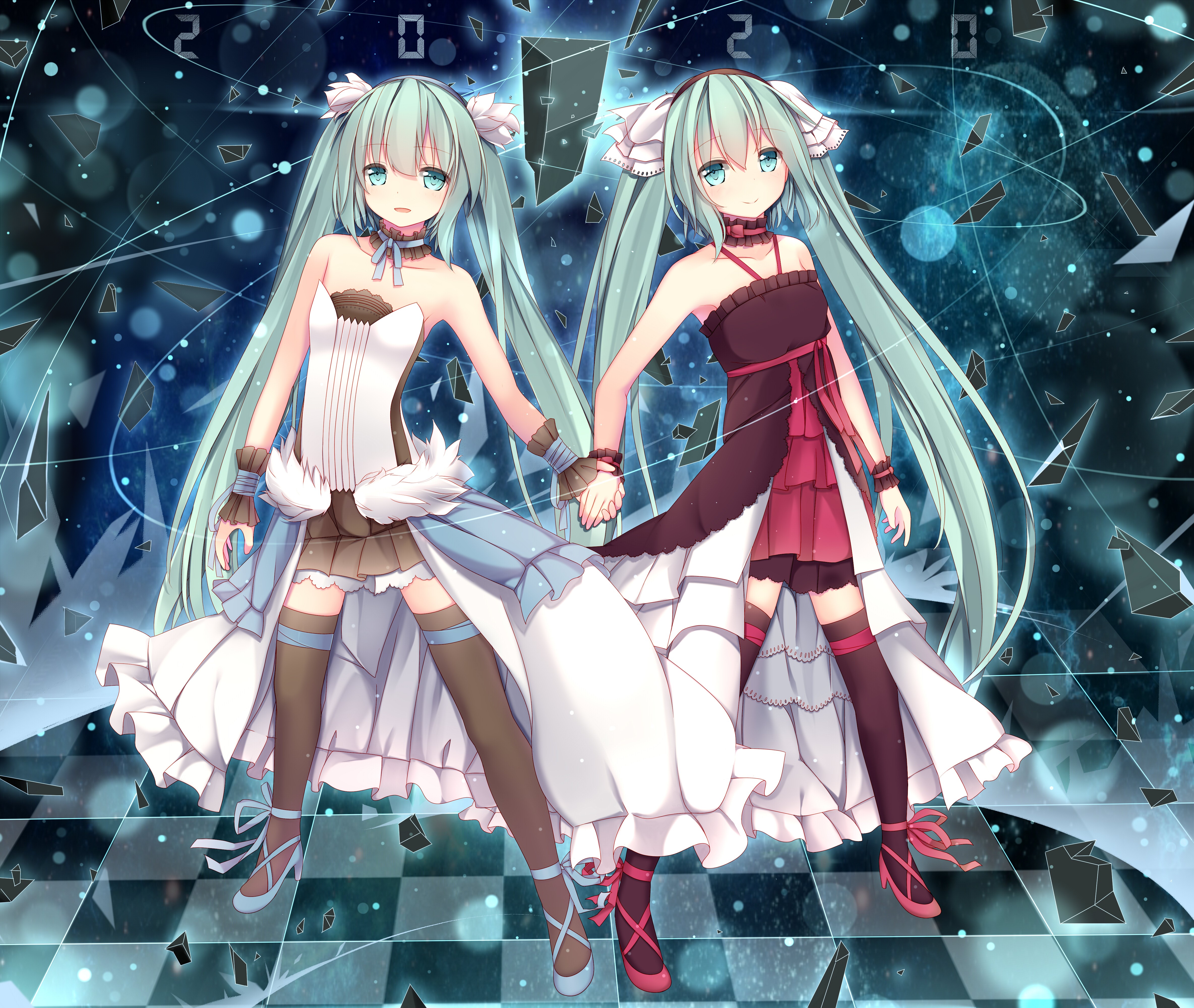 Vocaloid, Hatsune Miku, anime girls, HD Wallpaper