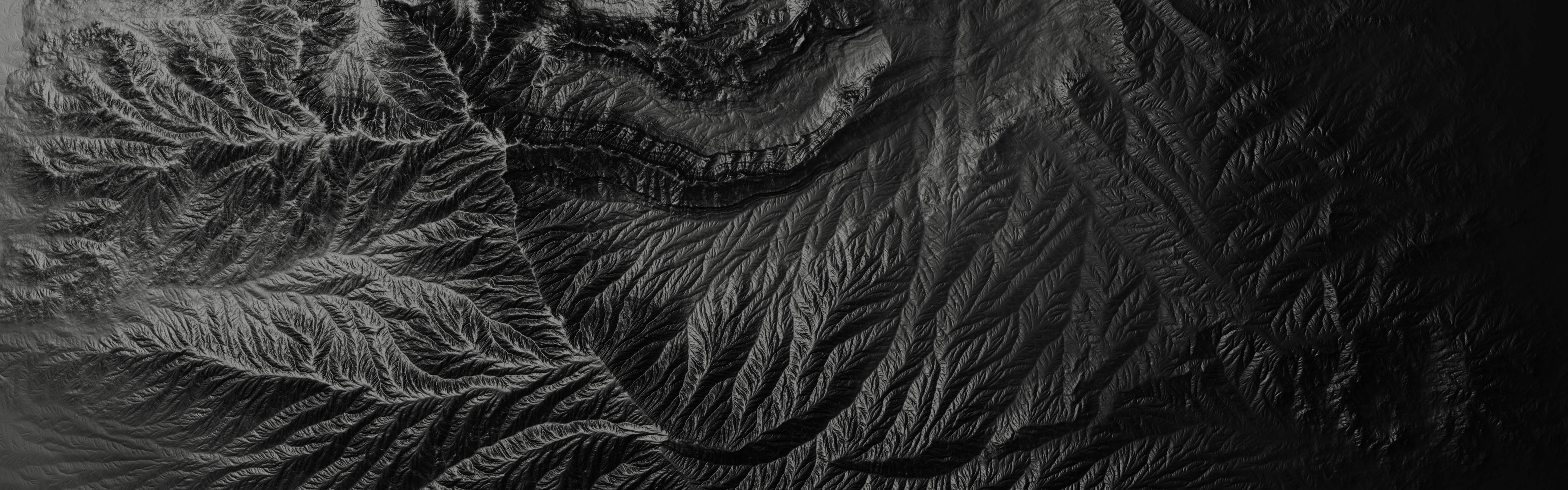 landscape, dark, erosion, HD Wallpaper