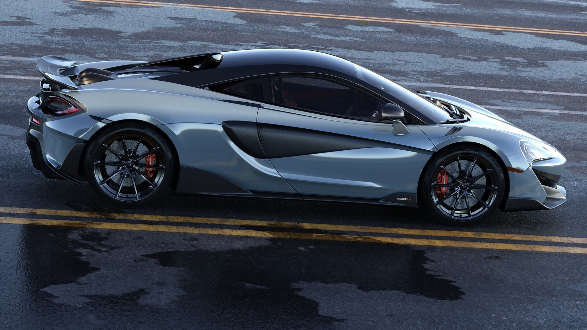 artwork, car, vehicle, McLaren, supercars, McLaren P1, side view, HD Wallpaper