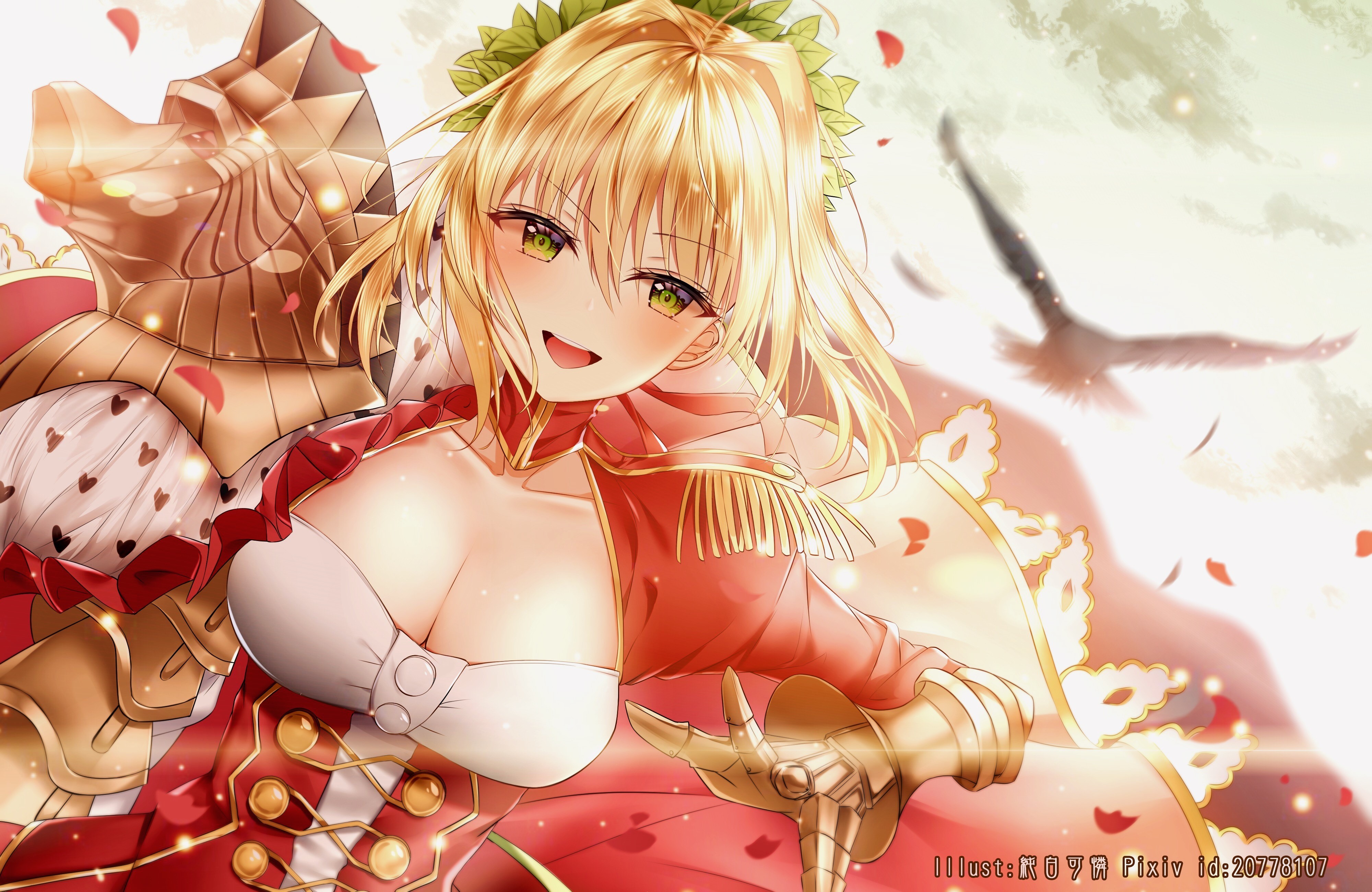 junpaku karen, anime, anime girls, Fate/Grand Order, HD Wallpaper