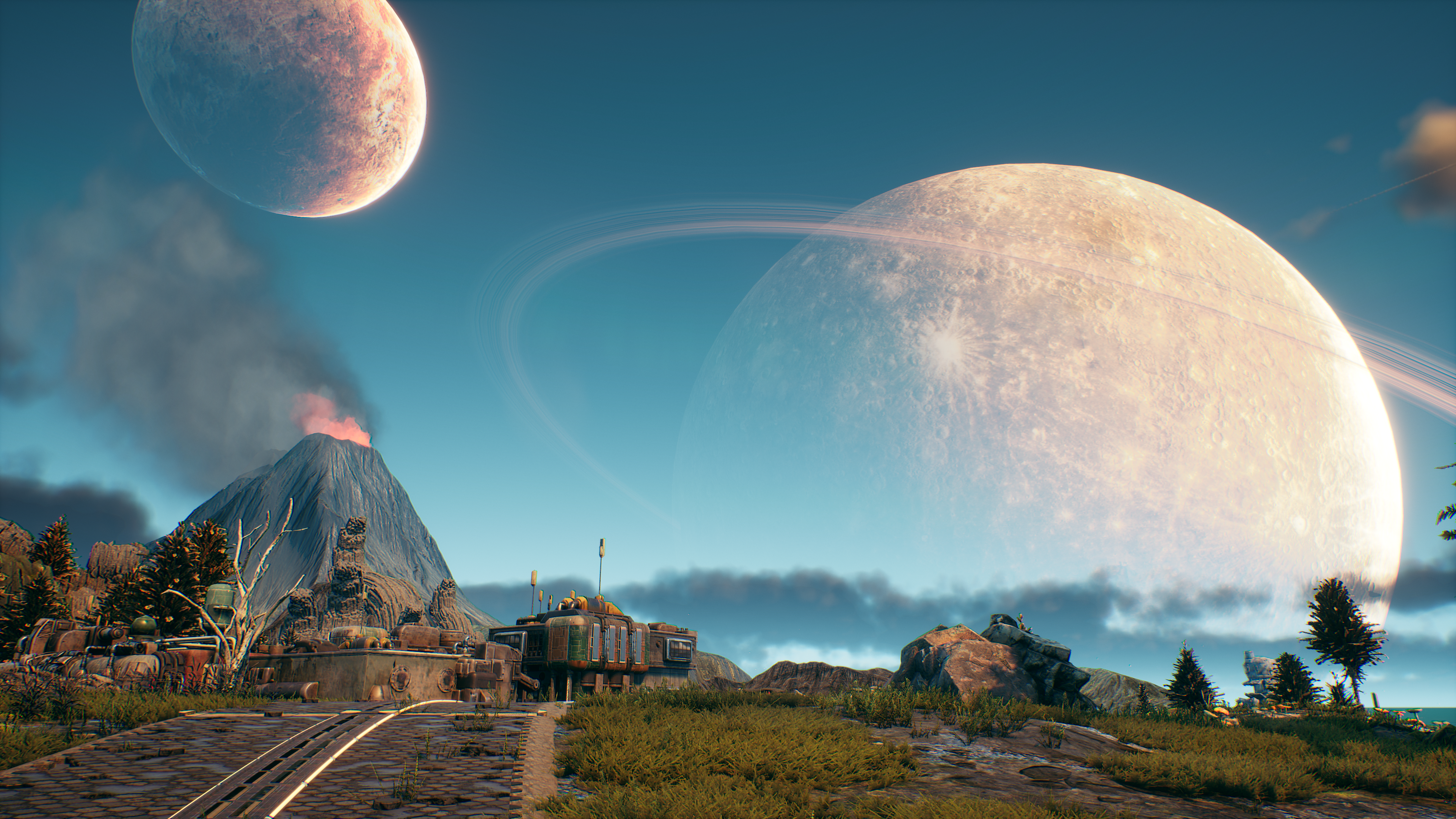 The Outer Worlds, space, planet, science fiction, HD Wallpaper