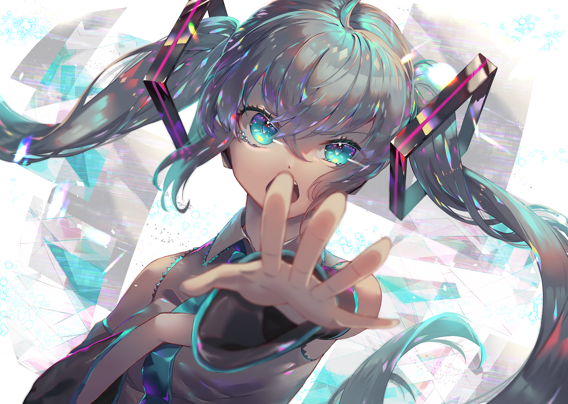 anime, anime girls, Vocaloid, Hatsune Miku, HD Wallpaper
