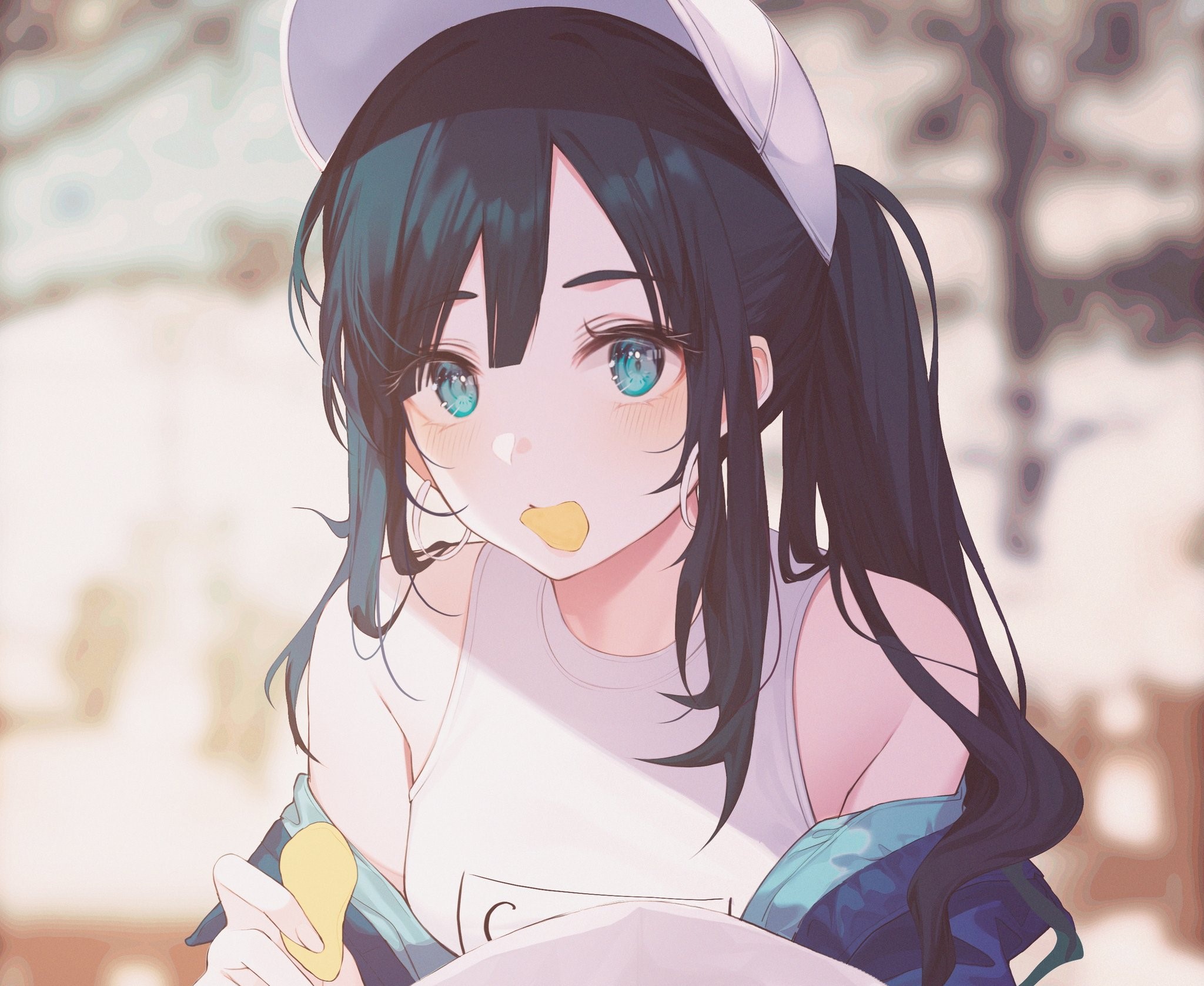 anime, 2D, anime girls, long hair, HD Wallpaper