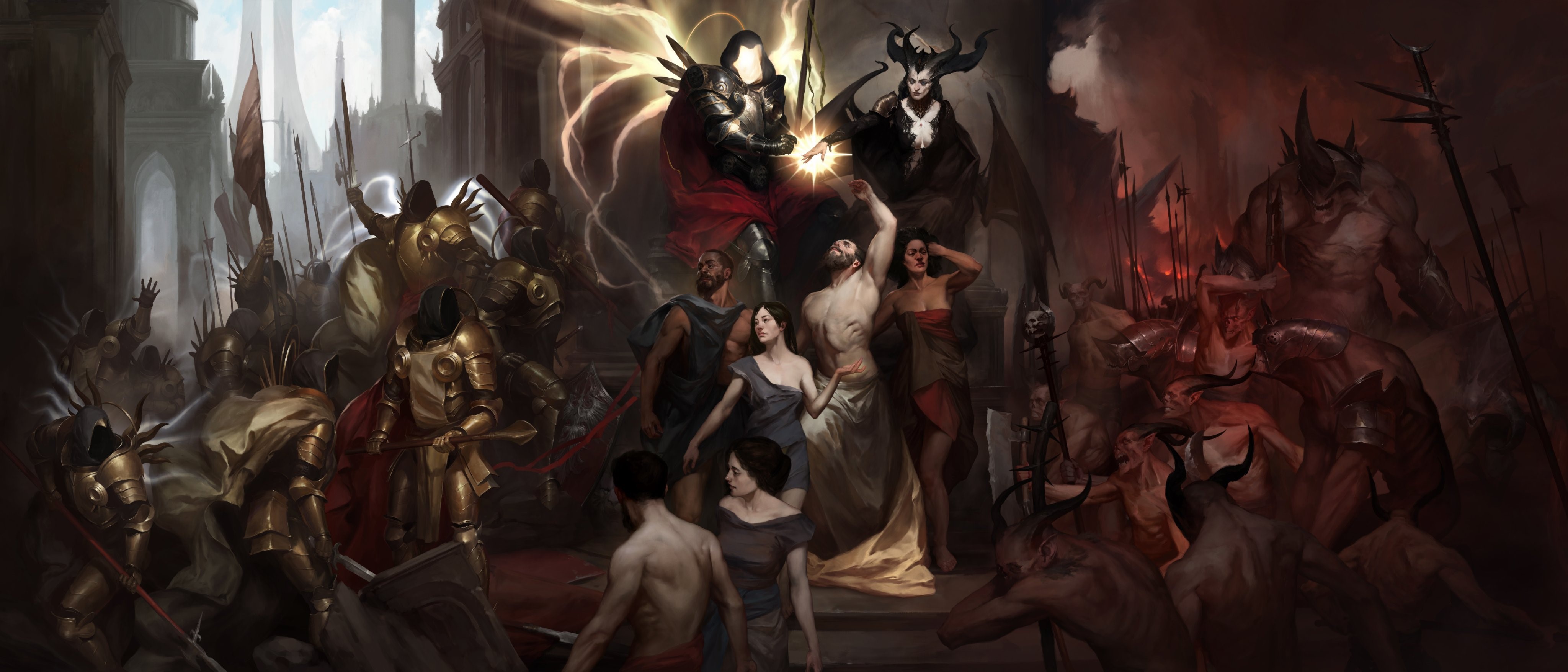 diablo 4, video game art, Blizzard Entertainment, HD Wallpaper