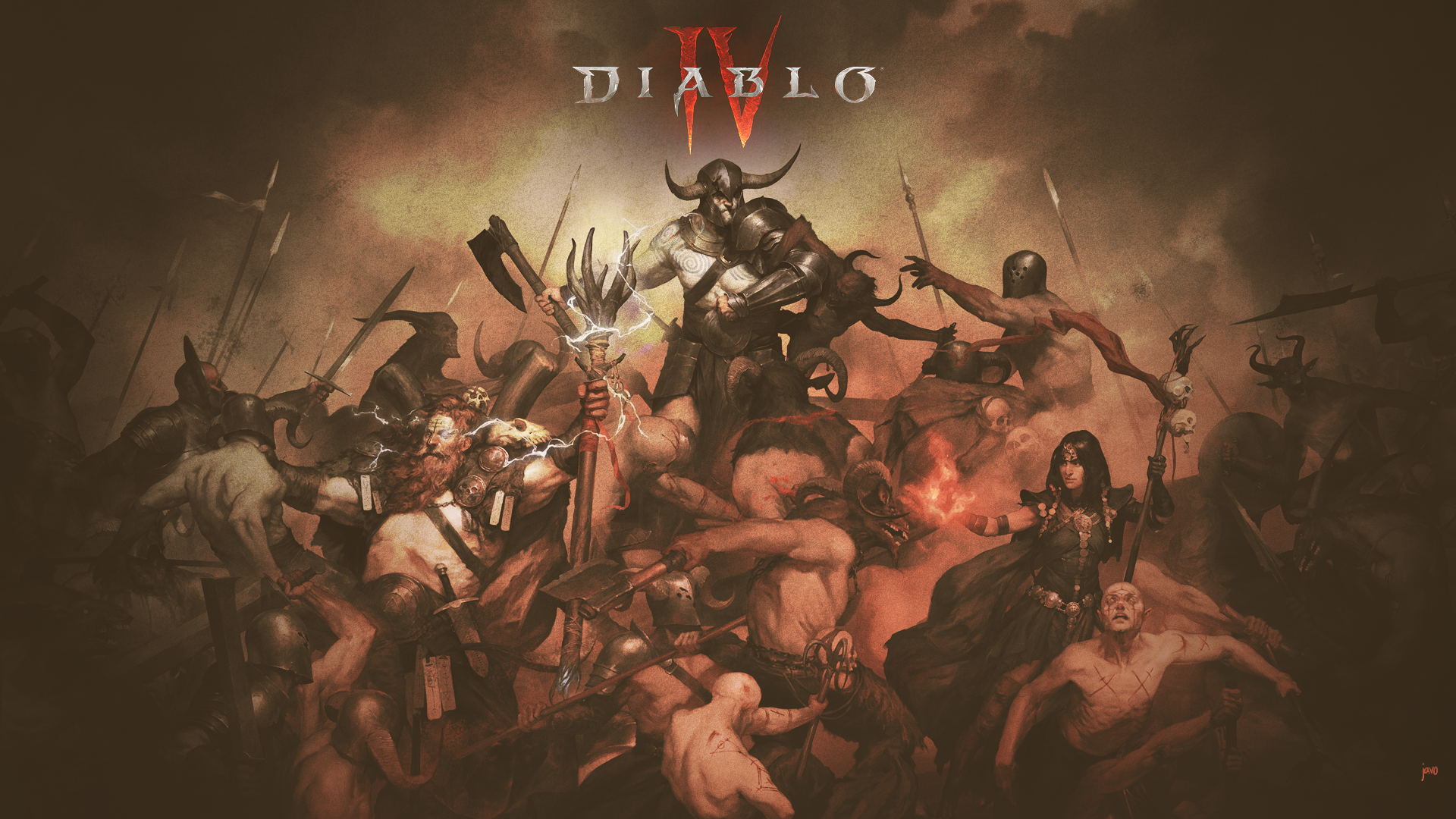 diablo 4, diablo iv, Diablo, RPG, Lilith, Lilith (Diablo), sanctuary, javo, Blizzard Entertainment, BlizzCon, HD Wallpaper