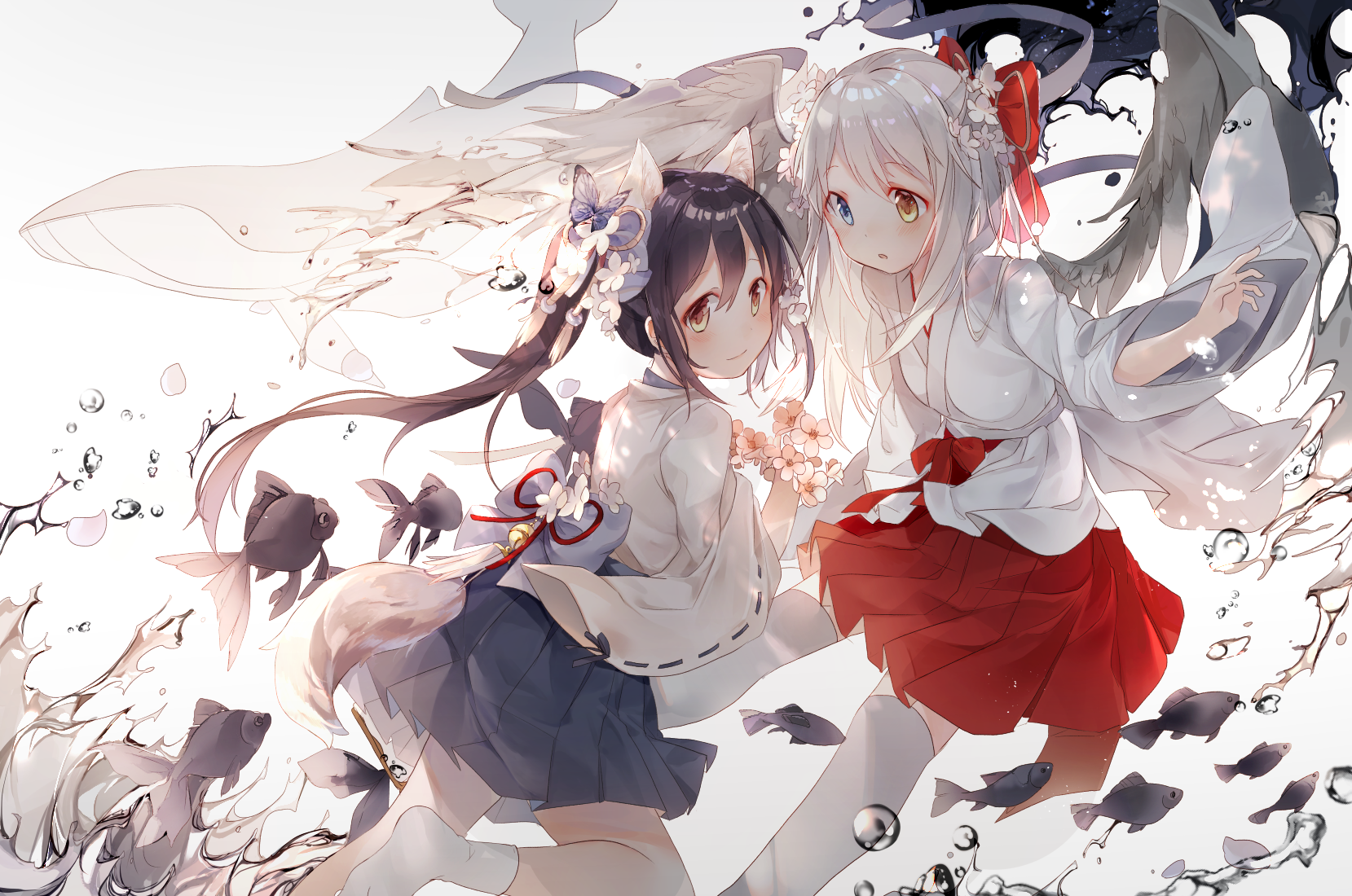 anime, anime girls, digital art, artwork, 2D, portrait, HD Wallpaper
