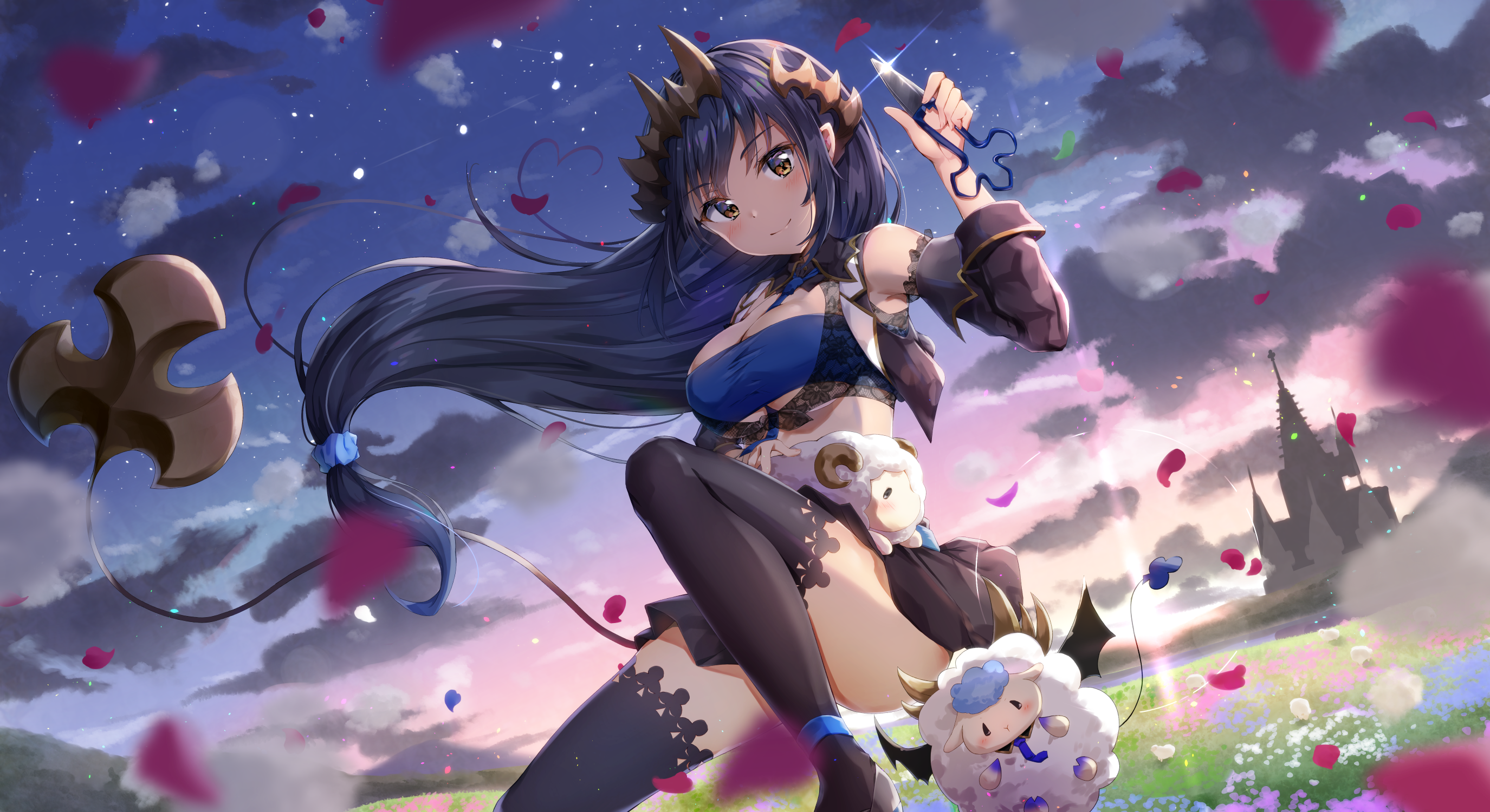 anime, anime girls, digital art, artwork, 2D, portrait, HD Wallpaper