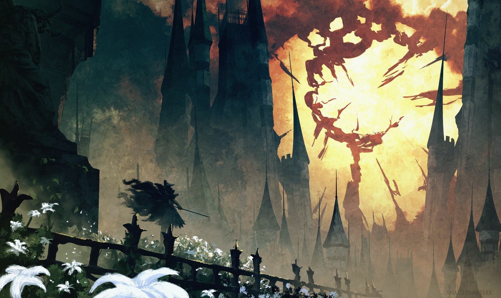 fantasy art, Bloodborne, video game art, video games, HD Wallpaper