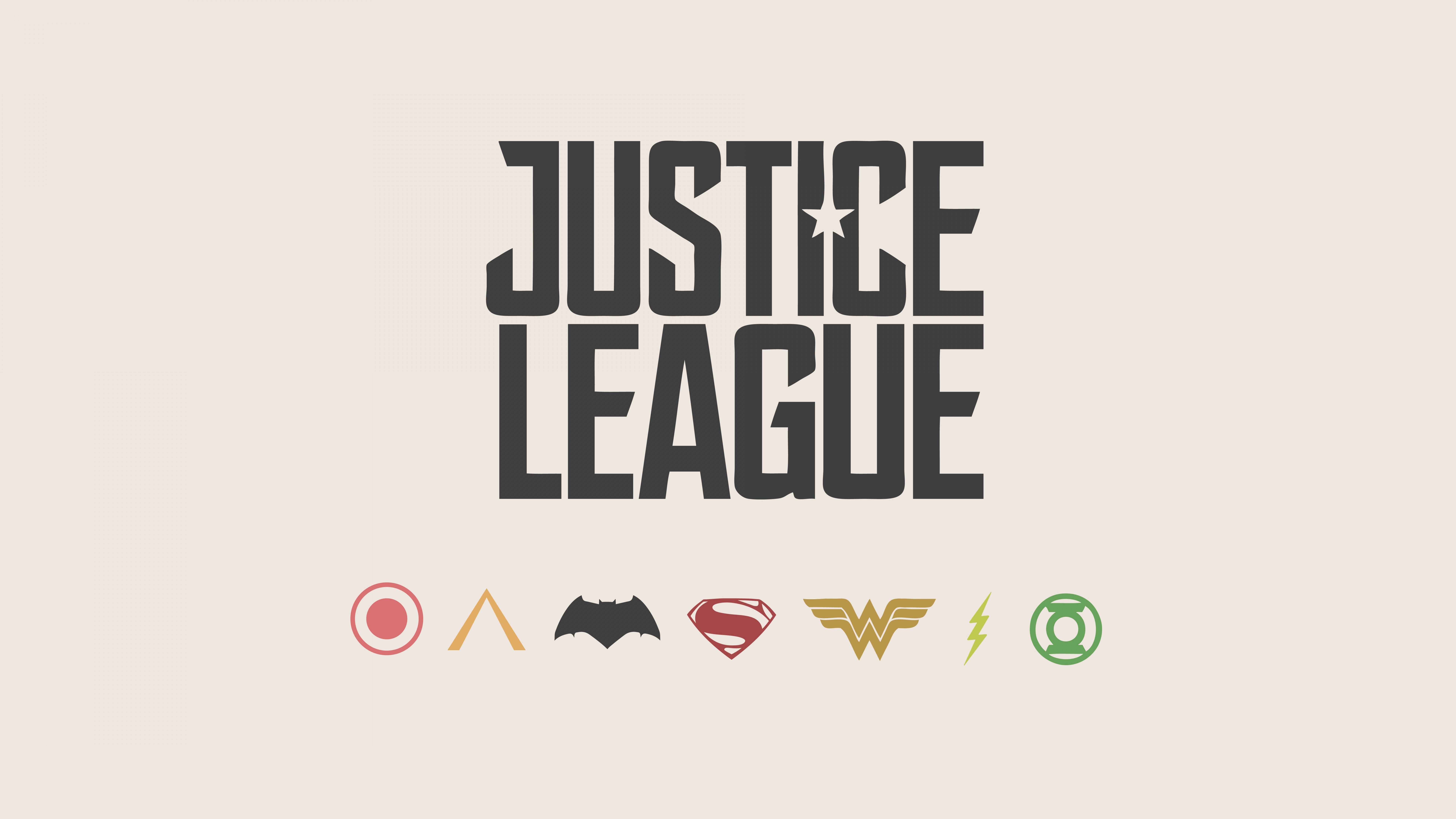 Justice League, logo, white background, artwork, DC Comics, HD Wallpaper