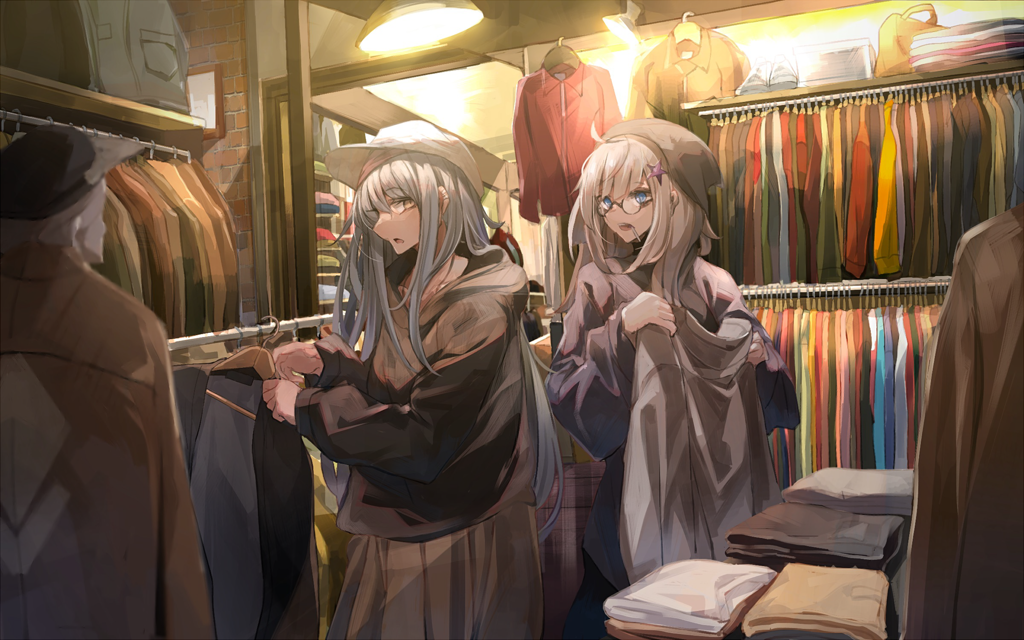 anime, anime girls, digital art, artwork, 2D, portrait, HD Wallpaper