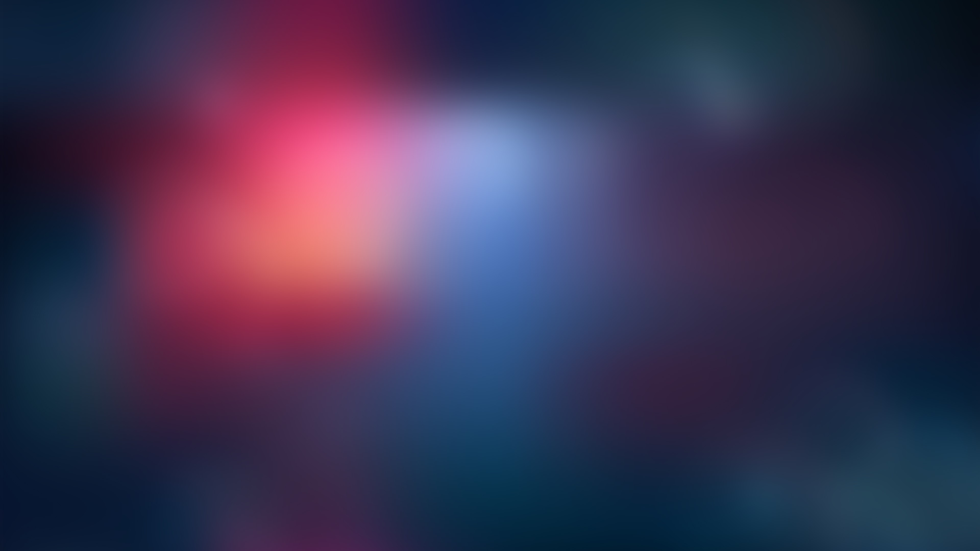 lights, abstract, blue, purple, red, blurred, HD Wallpaper