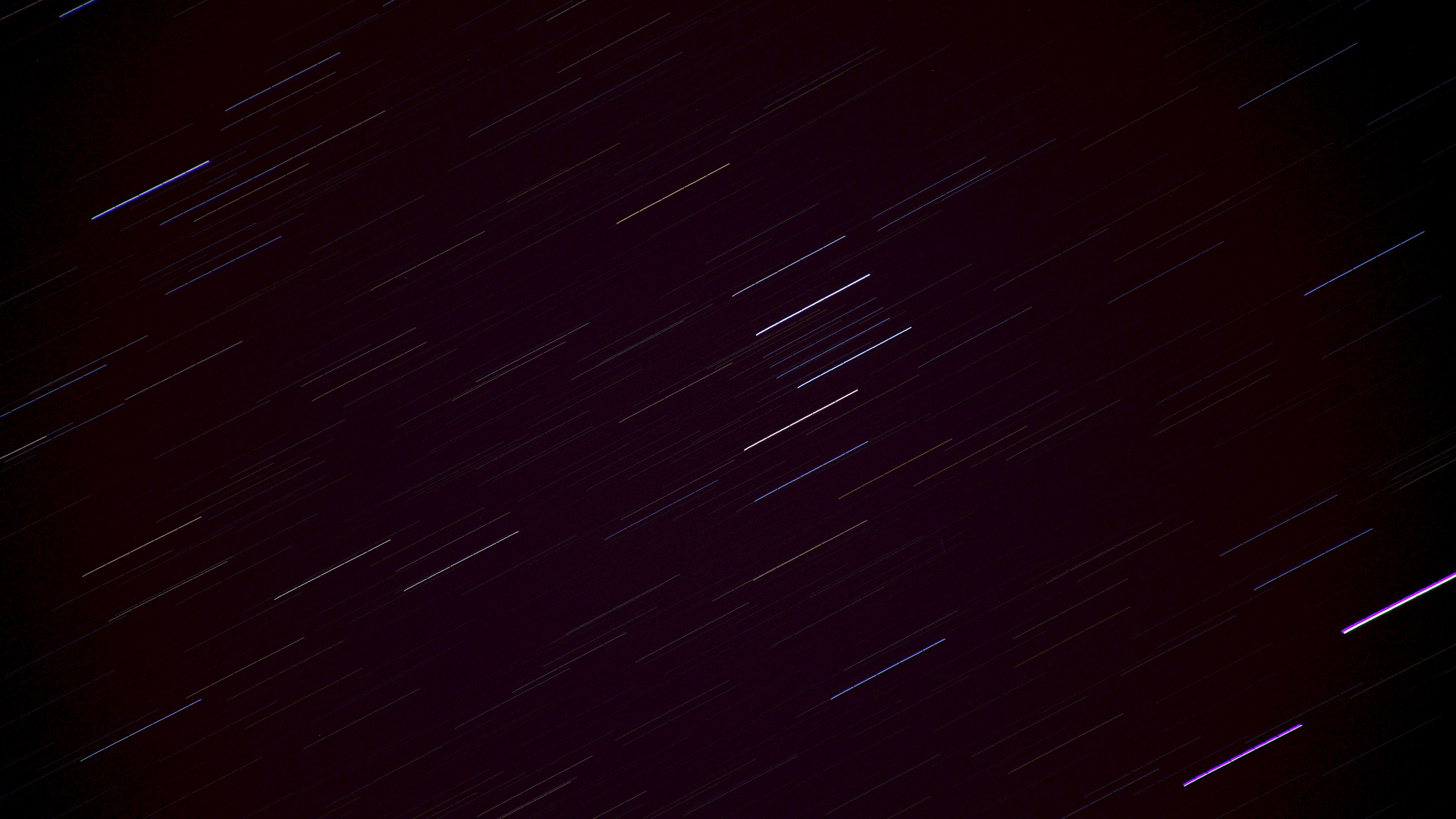lines, stars, diagonally, dark, 4k, HD Wallpaper