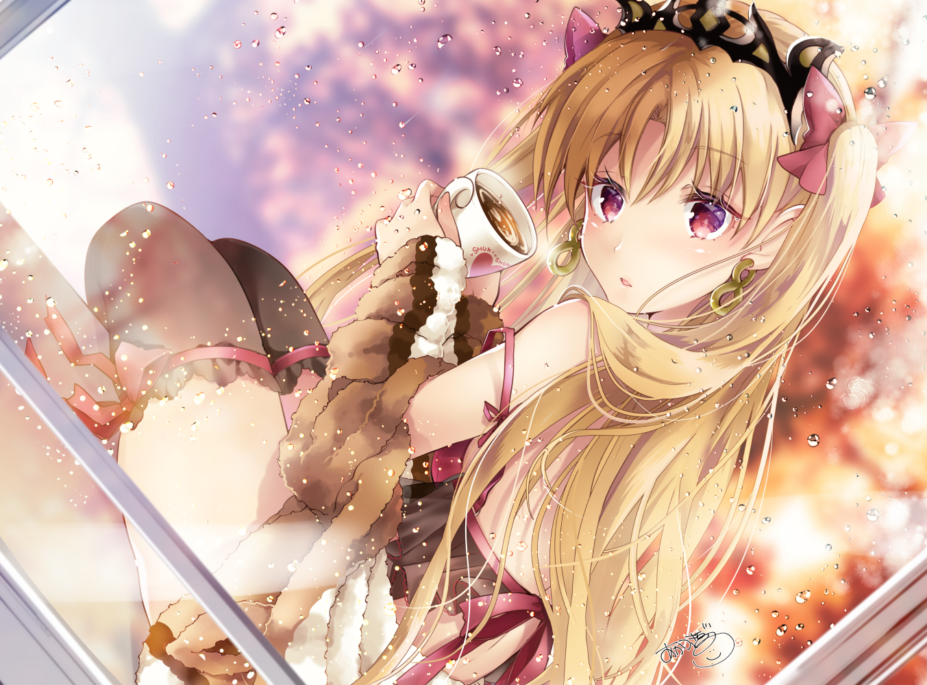 anime, anime girls, digital art, artwork, 2D, portrait, Ereshkigal (Fate/Grand Order), Fate Series, HD Wallpaper
