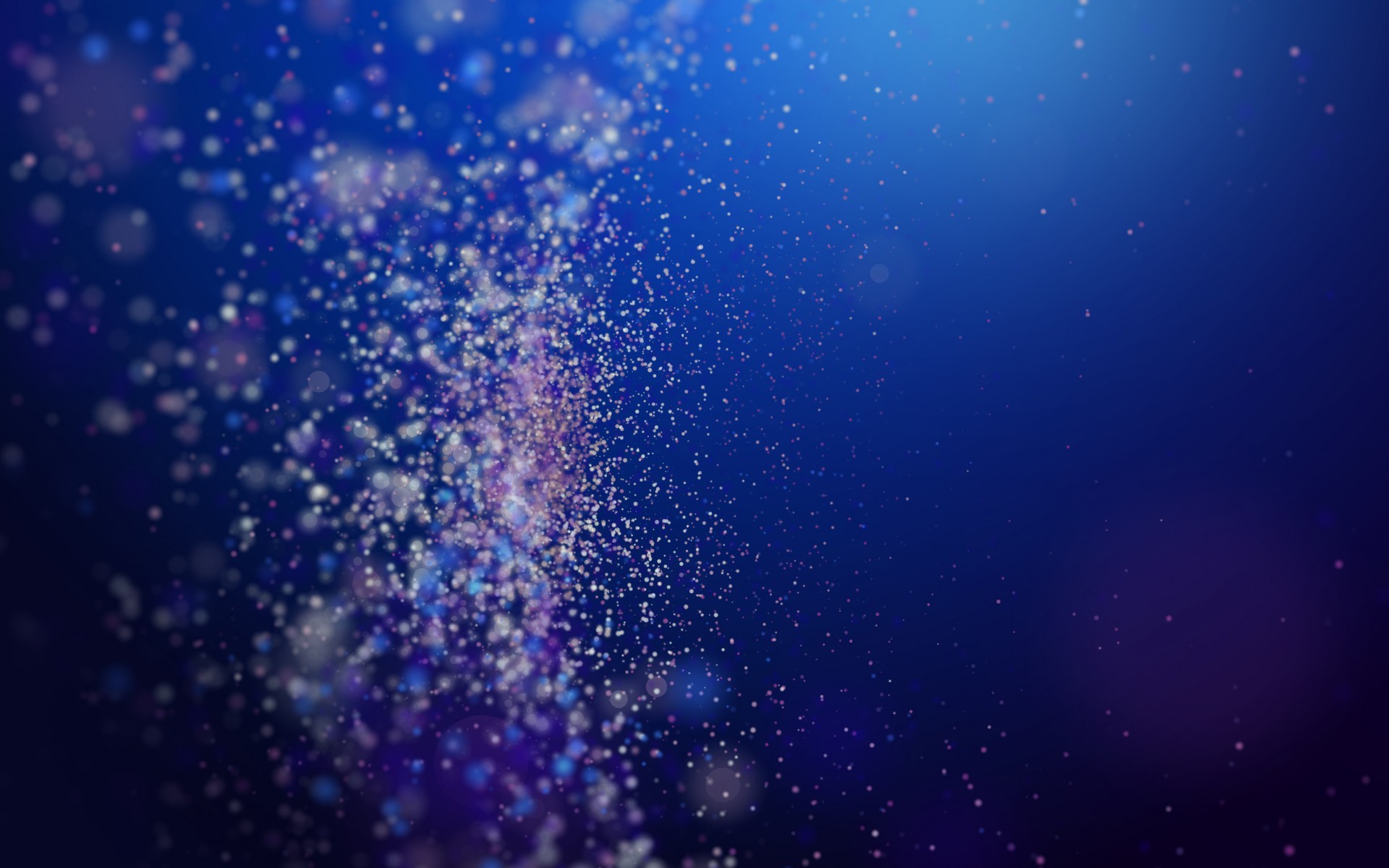 water, bubbles, blue, HD Wallpaper