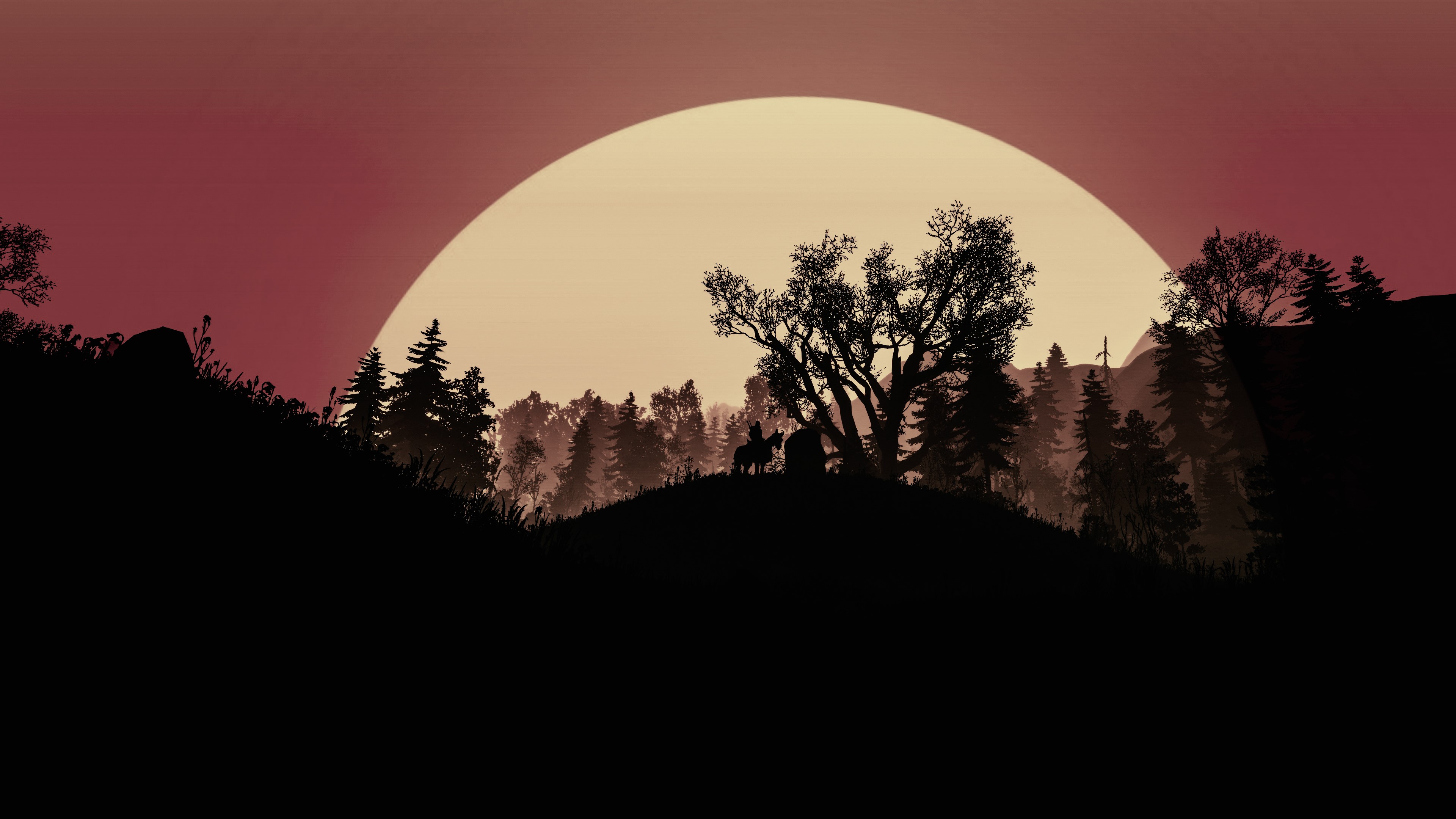 The Witcher 3: Wild Hunt, PC gaming, video games, dark, RPG, HD Wallpaper